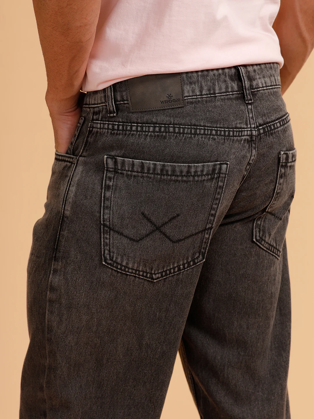 Casual Anti Fit Jeans | Grey - Image 6