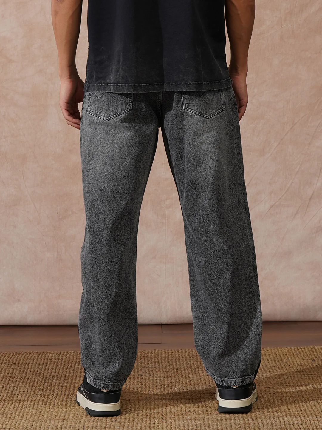 Casual Loose Fit Jeans | Grey - Image 3