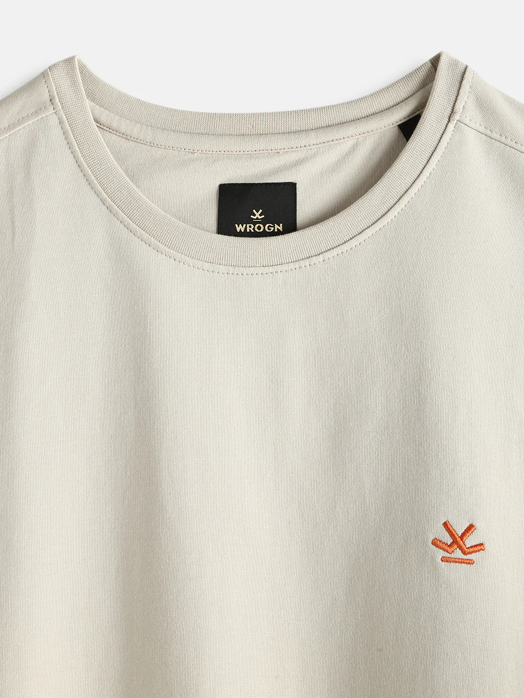 Casual Oversized T-Shirt | Beige - Image 3