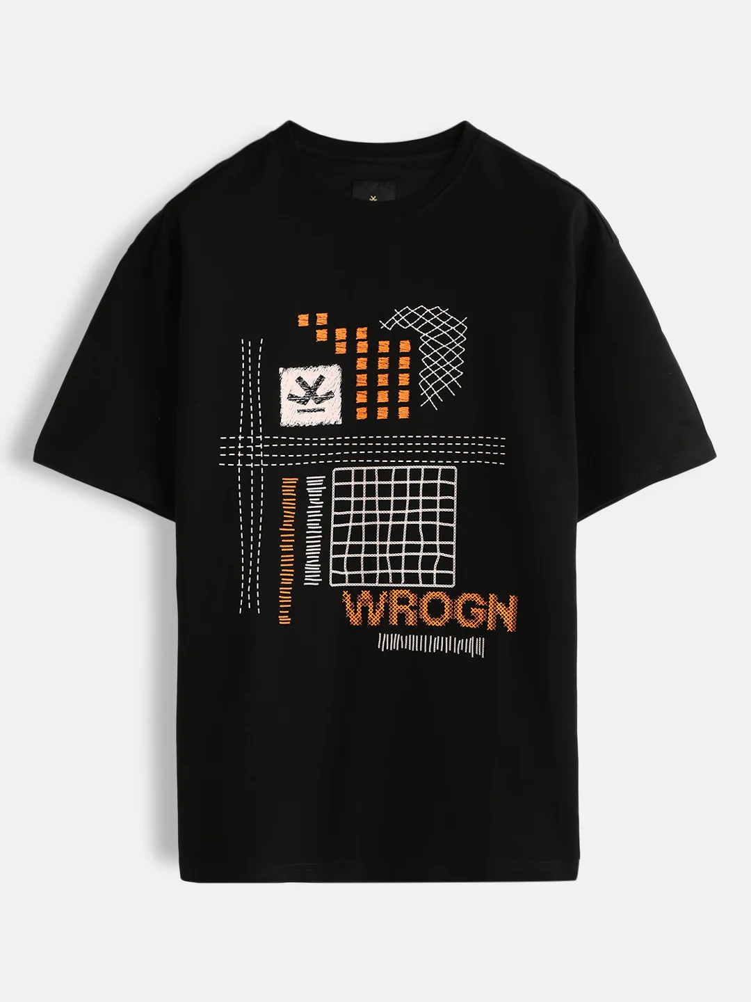 Casual Printed T-Shirt | Black - Image 2