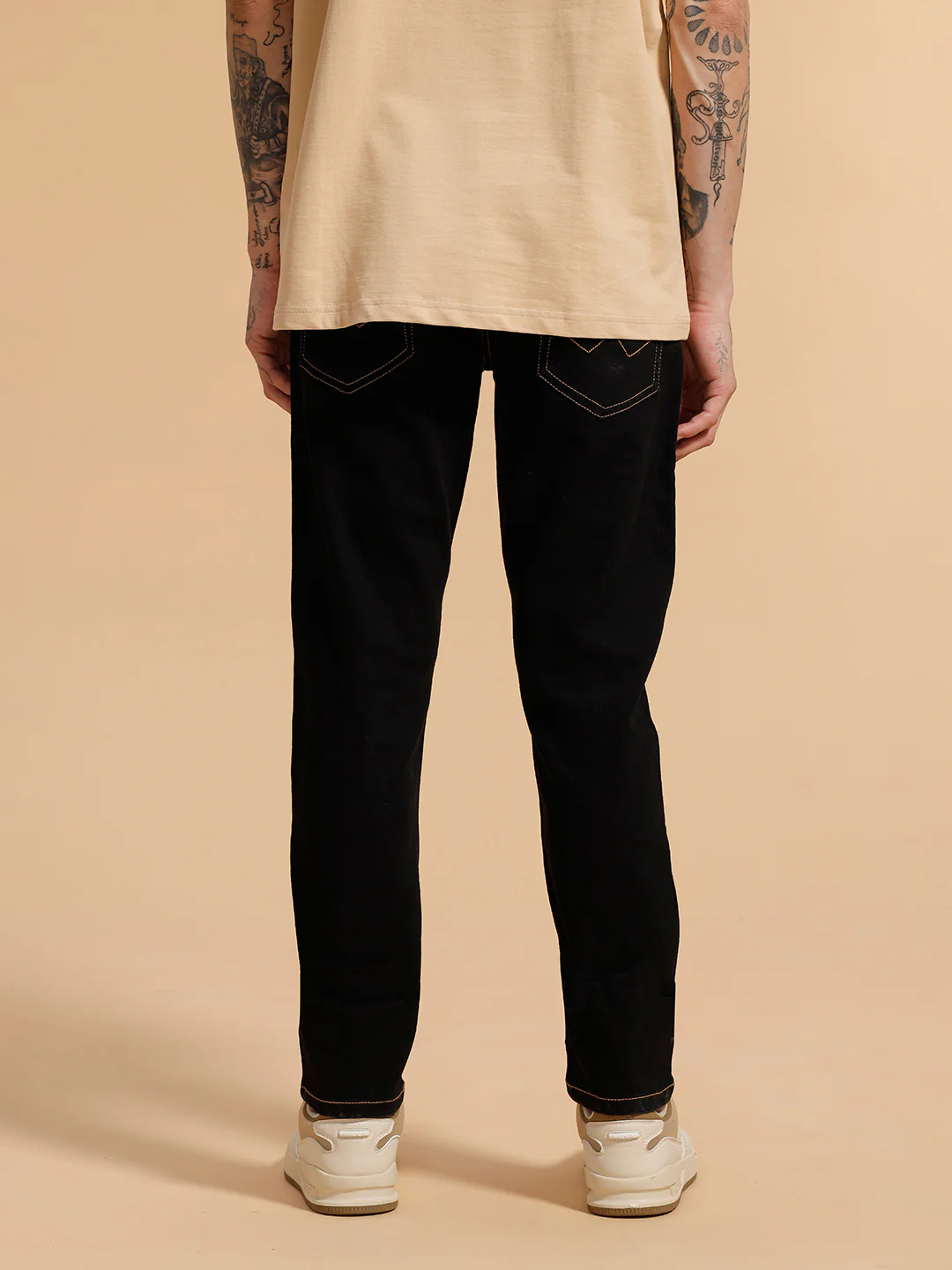 Casual Slim Fit Jeans | Black - Image 3