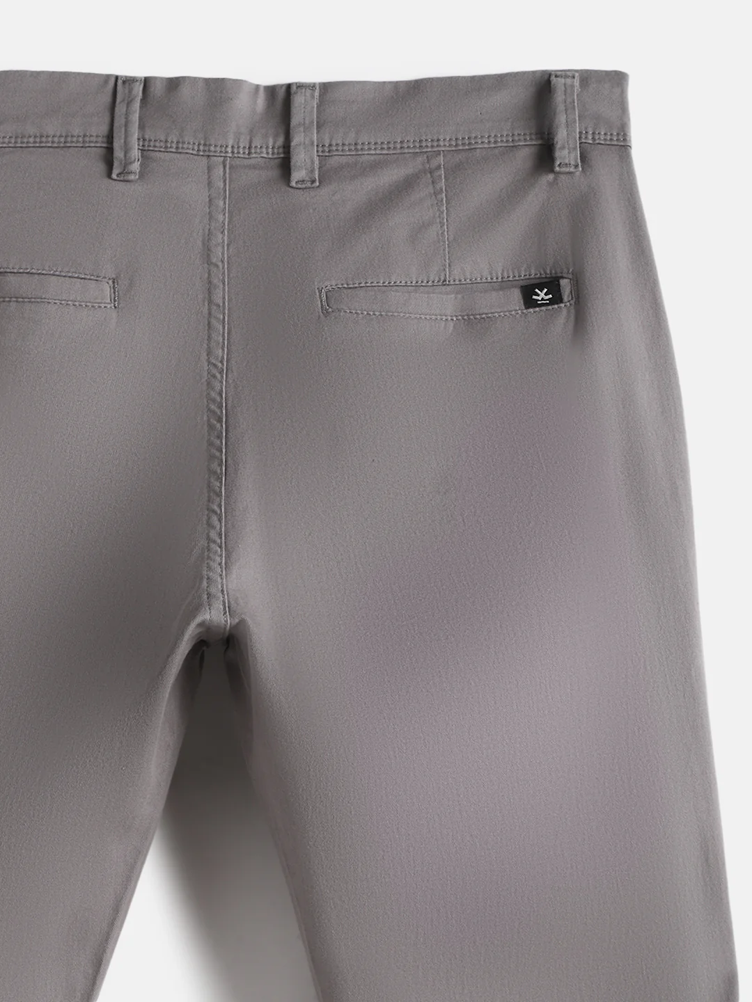 Casual Slim Fit Trouser | Grey - Image 4