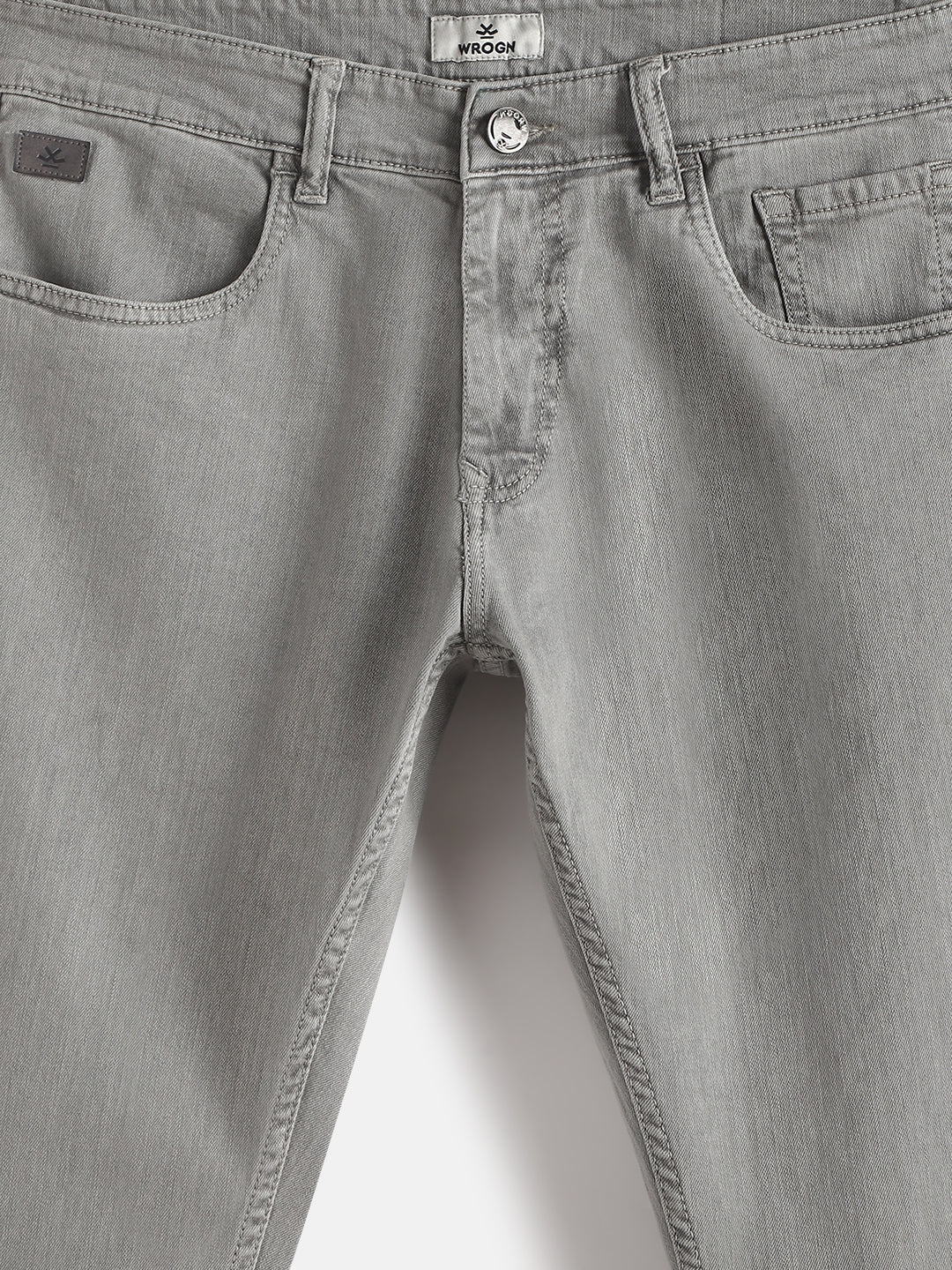 Casual Slim Tapered Jeans | Olive - Image 2
