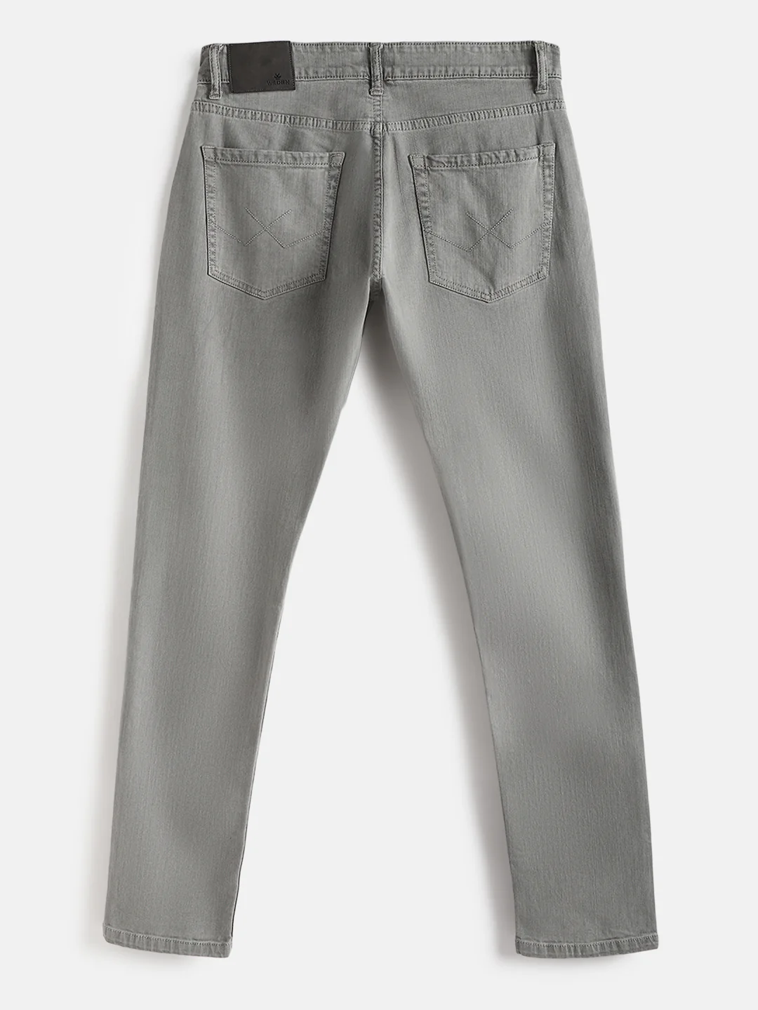 Casual Slim Tapered Jeans | Olive - Image 3