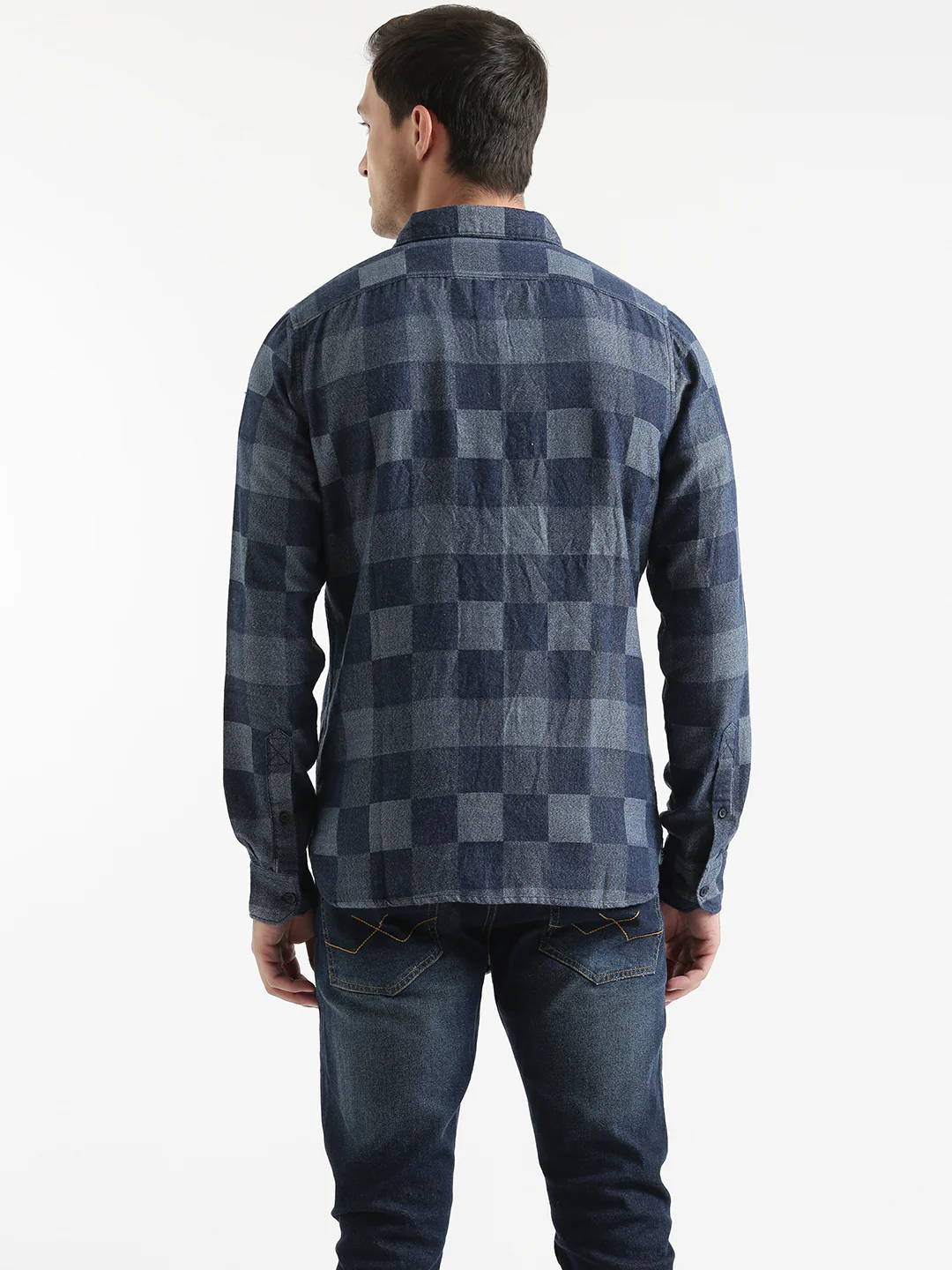 Checked Blocks Abstract Shirt - Image 3