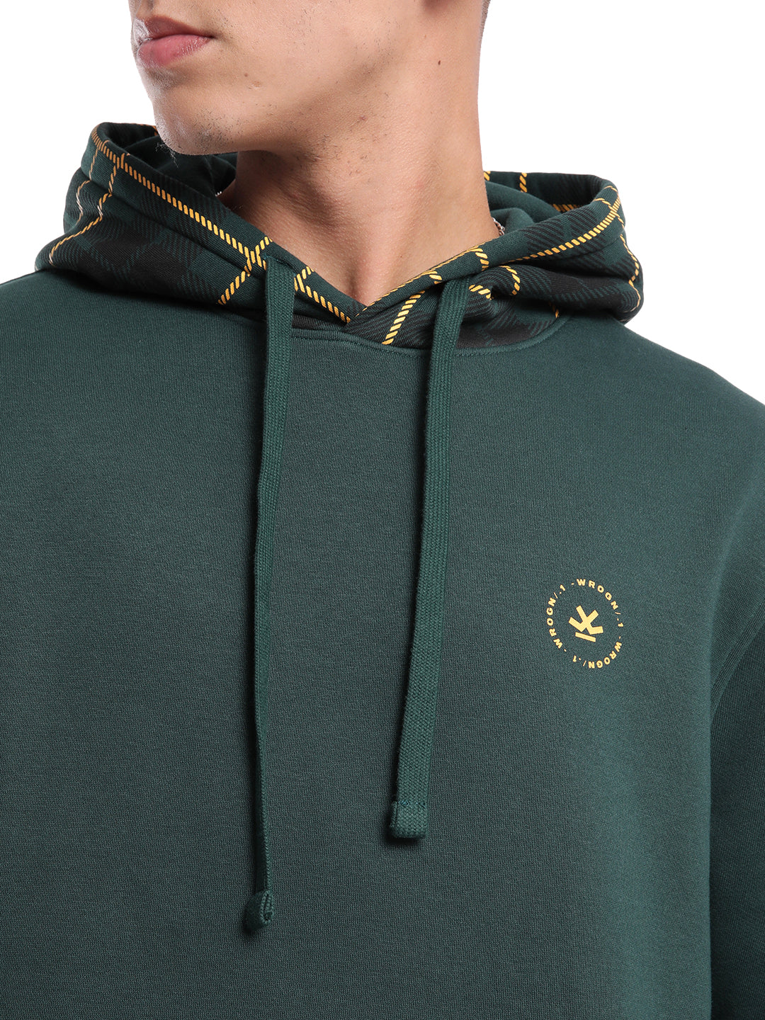 Checked Green Comfort Hoodie - Image 5