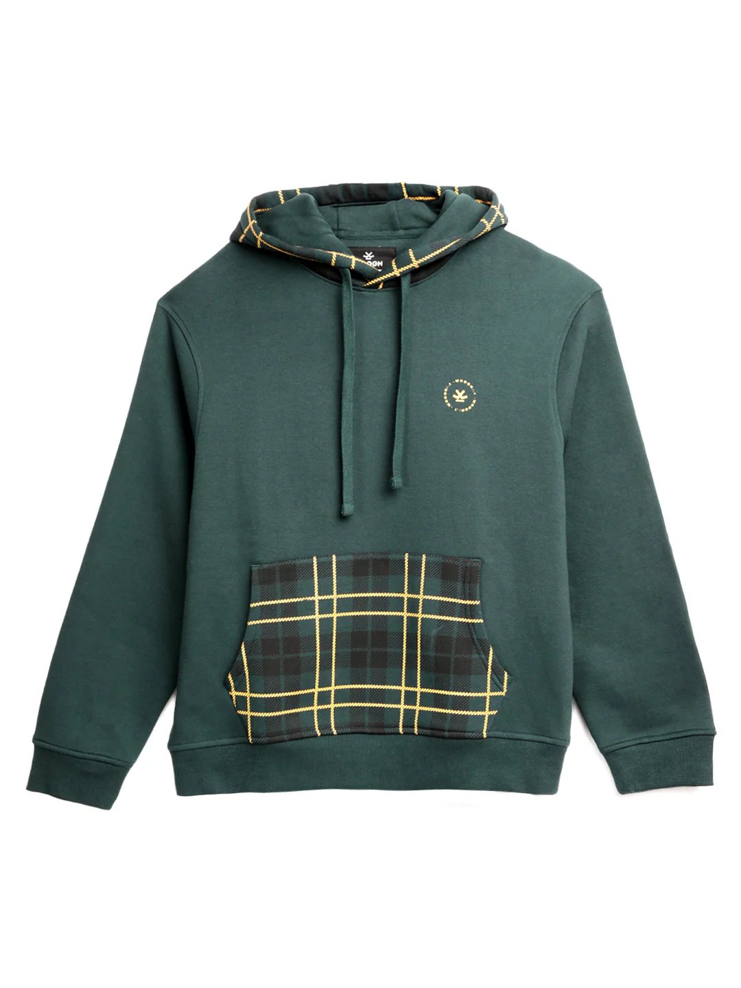 Checked Green Comfort Hoodie - Image 6