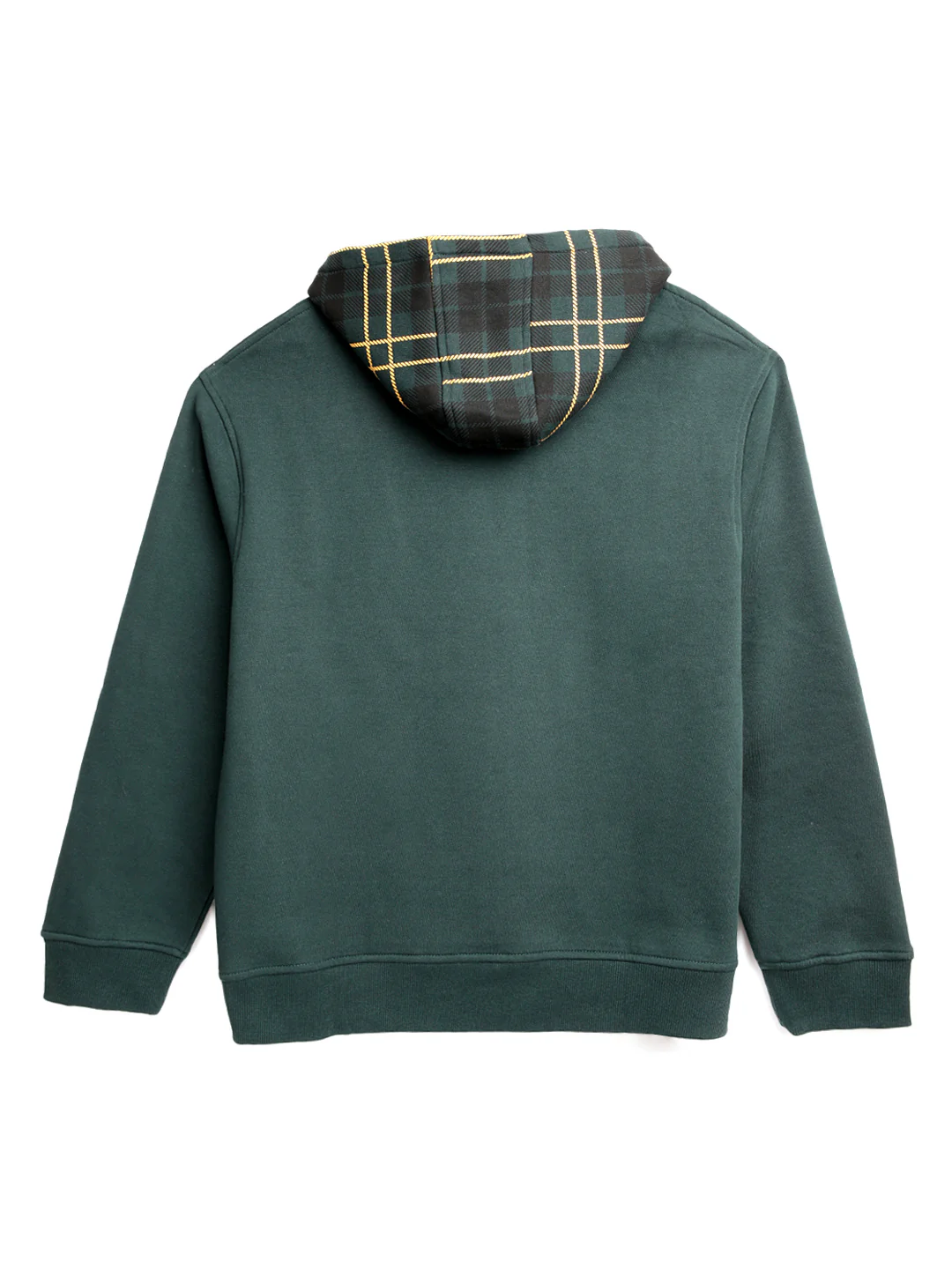 Checked Green Comfort Hoodie - Image 7