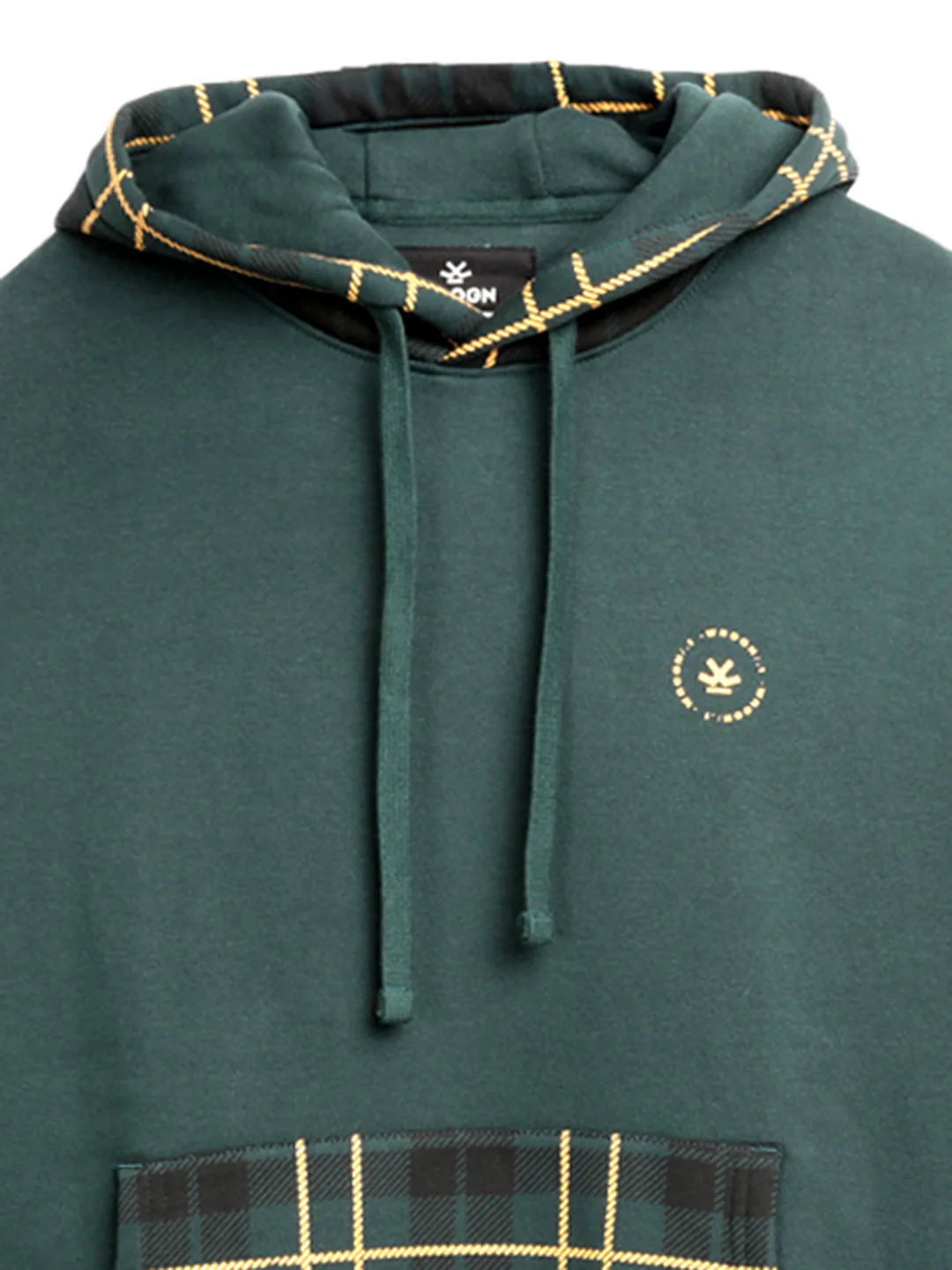 Checked Green Comfort Hoodie - Image 8