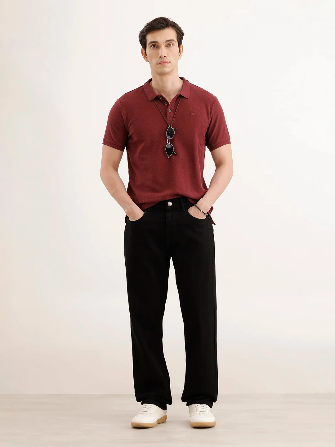 Classic Anti Fit Denim Jeans | Black - Image 2