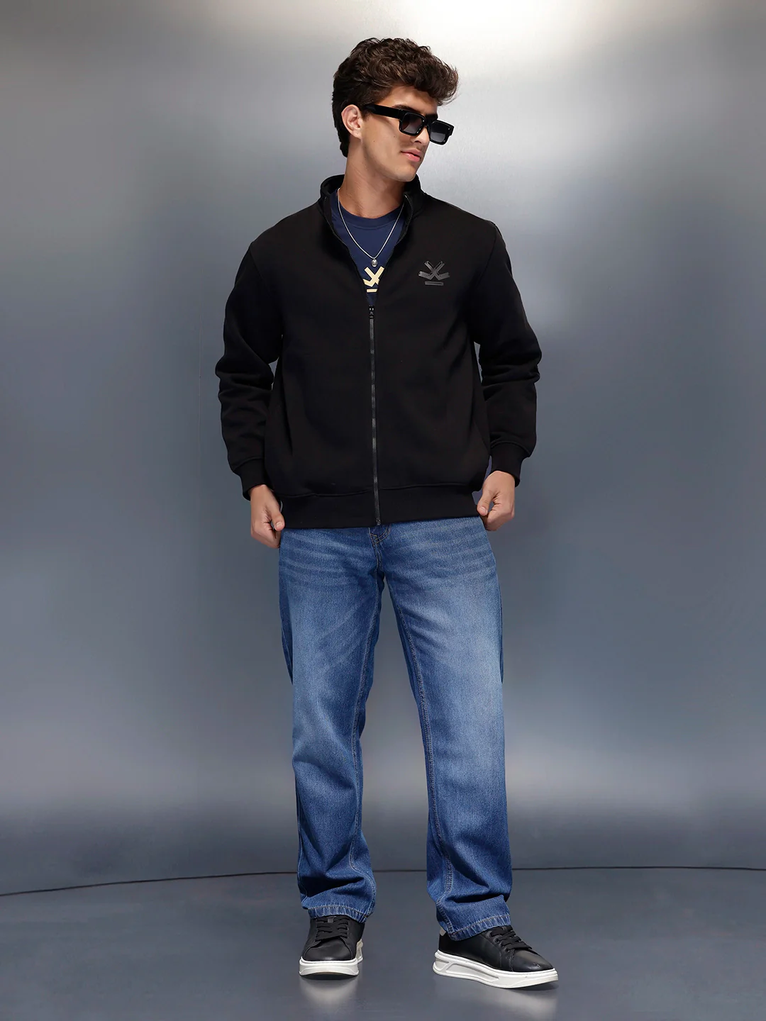 Classic Anti Fit Jeans   |  Blue - Image 2