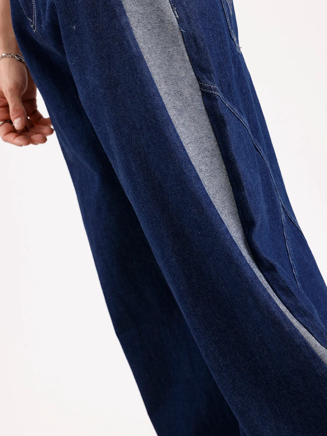 Classic Baloon Fit Jeans   |  Blue - Image 6