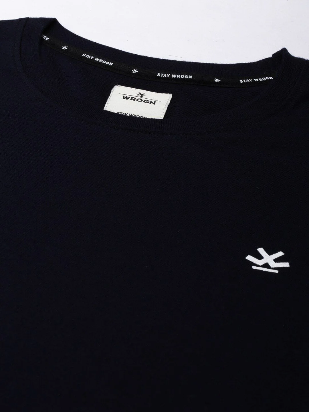 Classic Black Crew Neck T-Shirt - Image 6