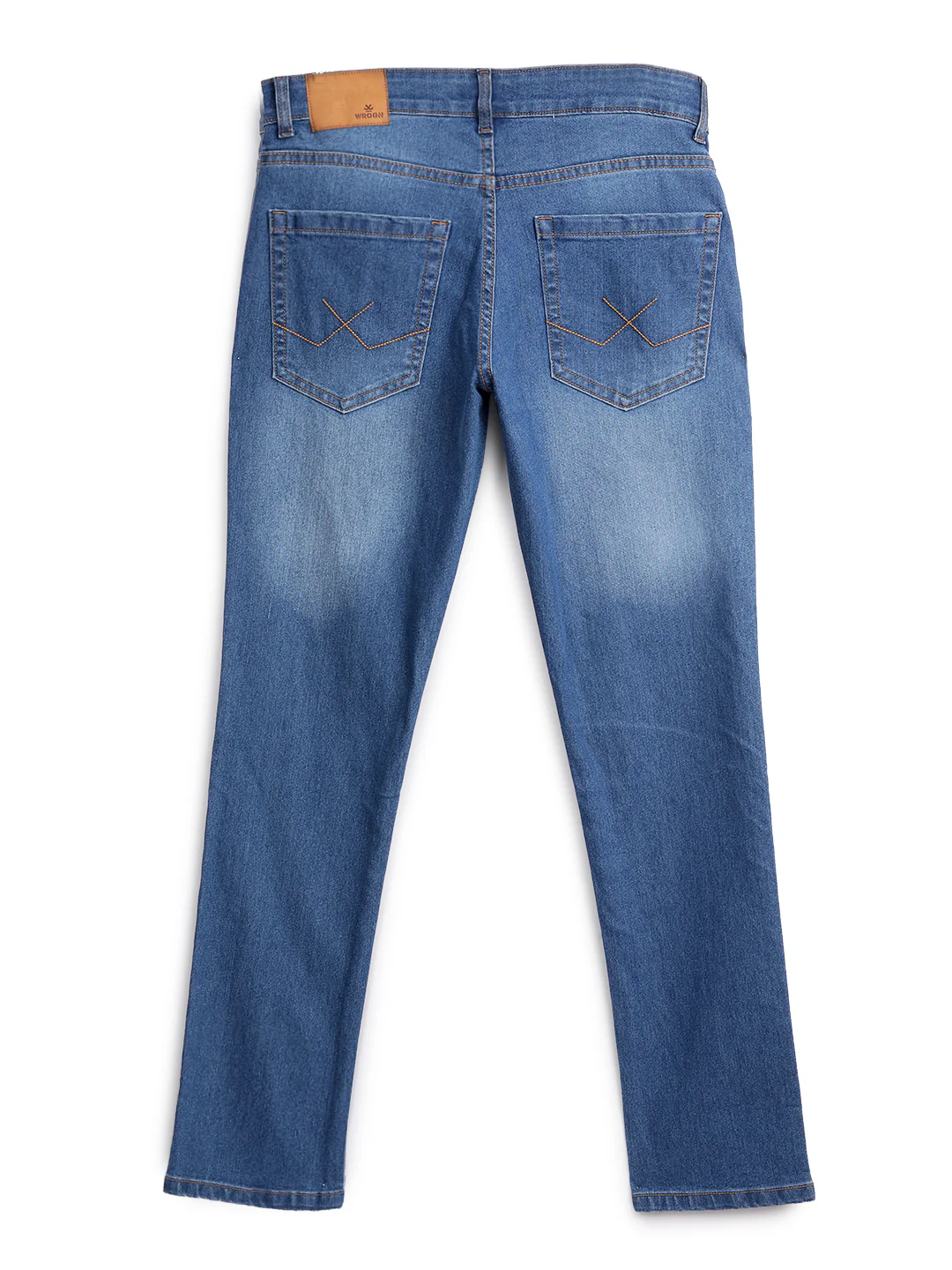 Classic Blue Five Pocket Denim Jeans - Image 8