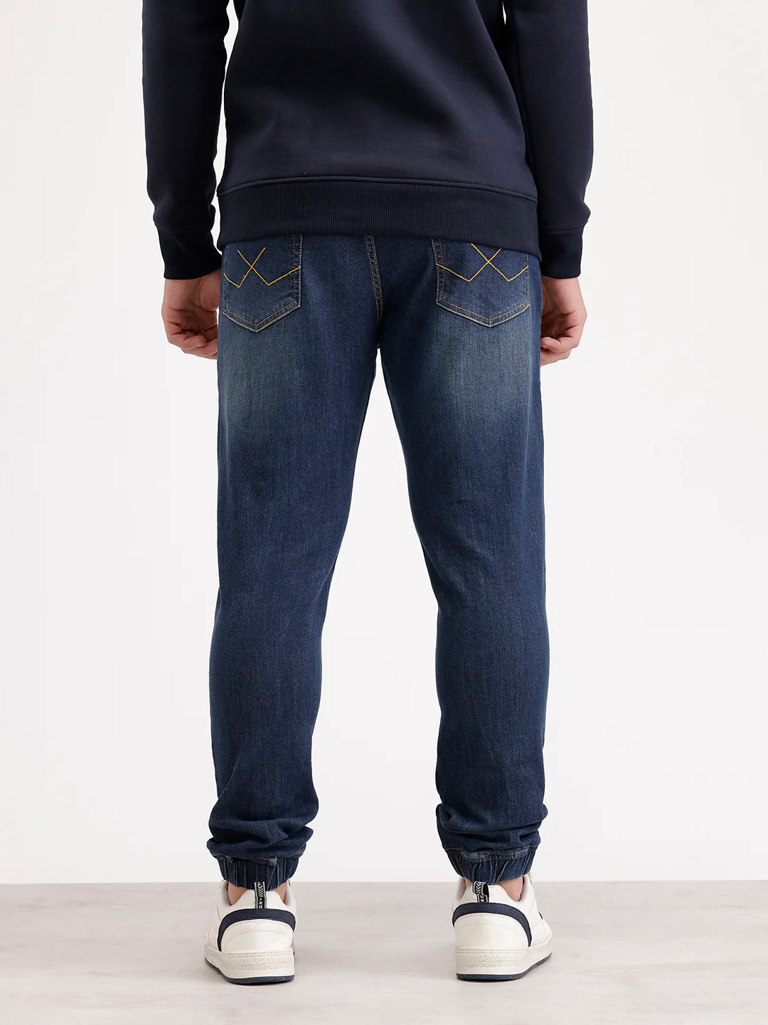 Classic Denim Jogger  | Blue - Image 3