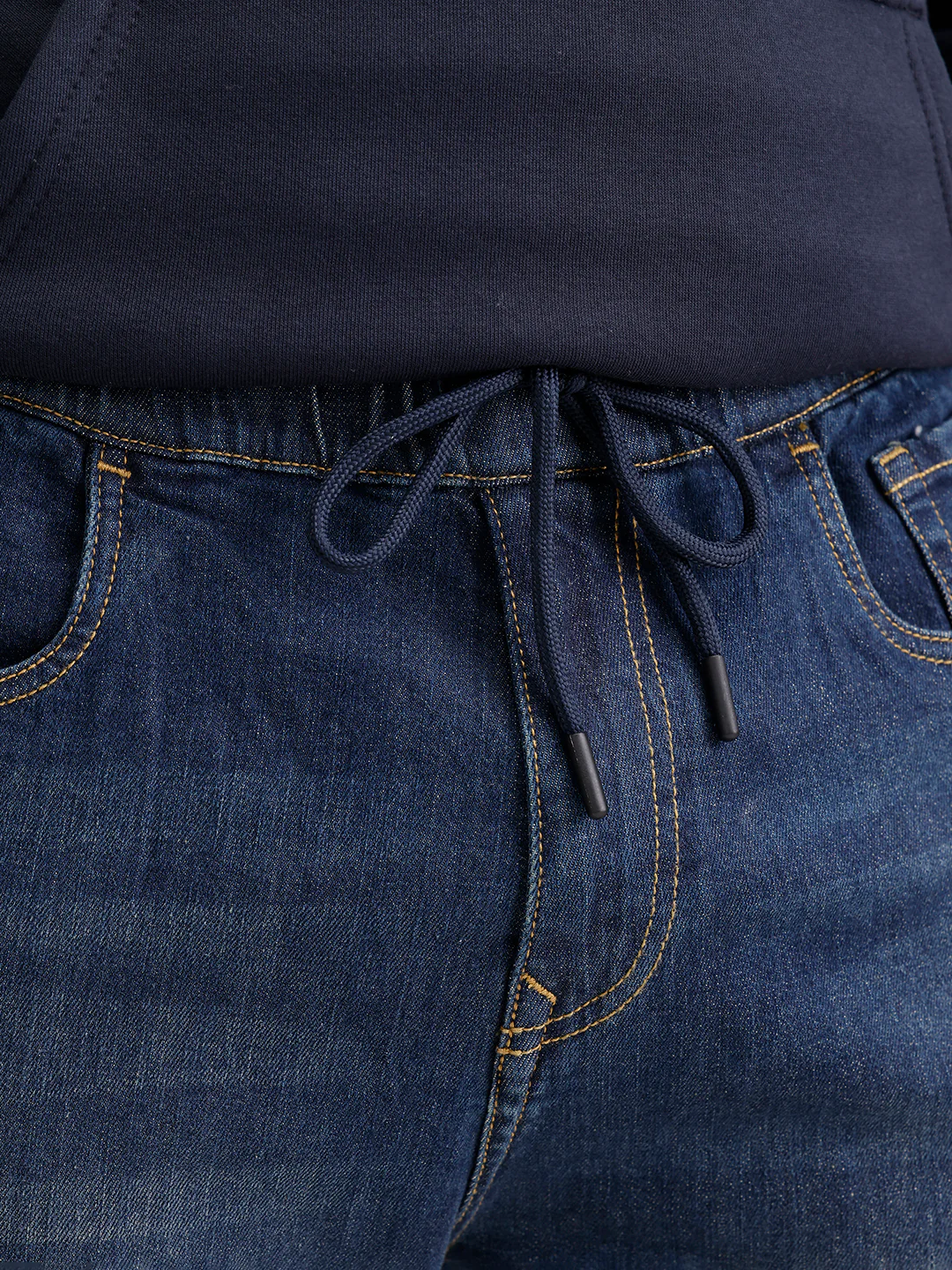Classic Denim Jogger  | Blue - Image 5