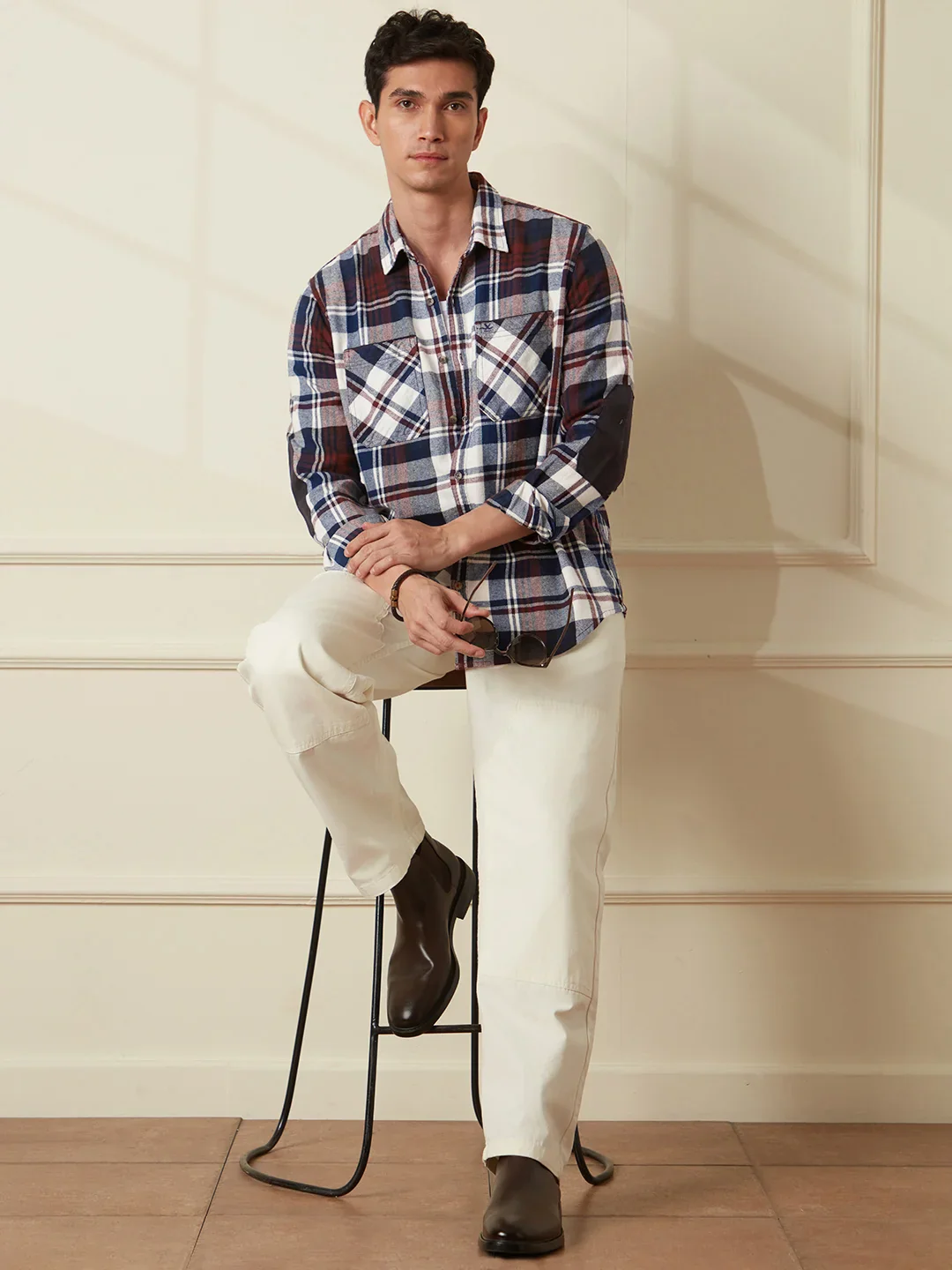 Brushed Flannel Overshirt  | Multicolor - Image 2
