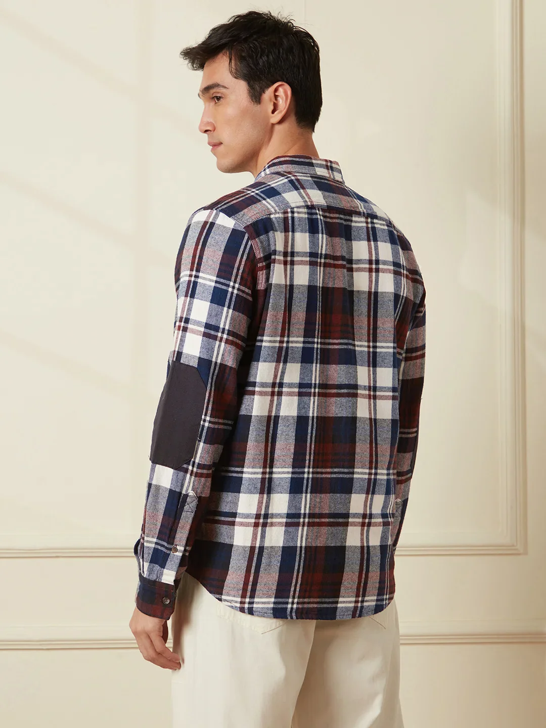 Brushed Flannel Overshirt  | Multicolor - Image 3