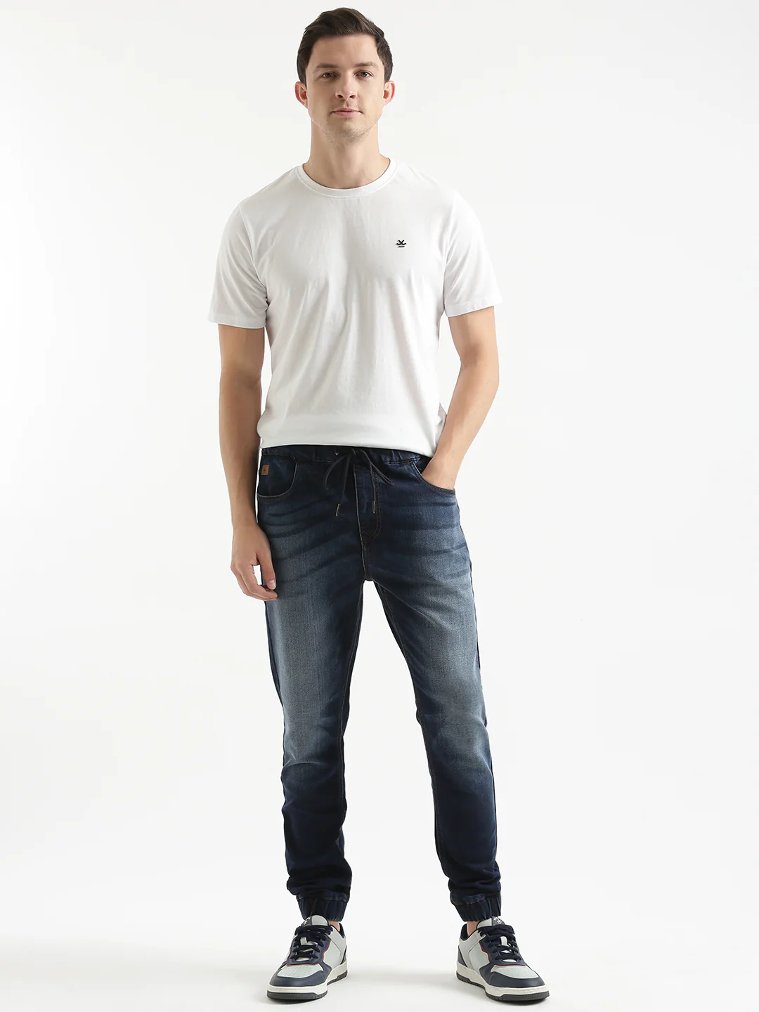 Classic Fade In Denim Jogger - Image 2