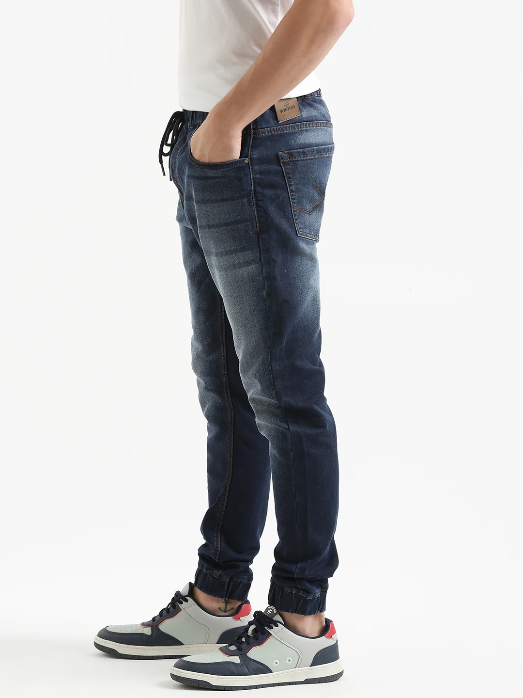 Classic Fade In Denim Jogger - Image 4