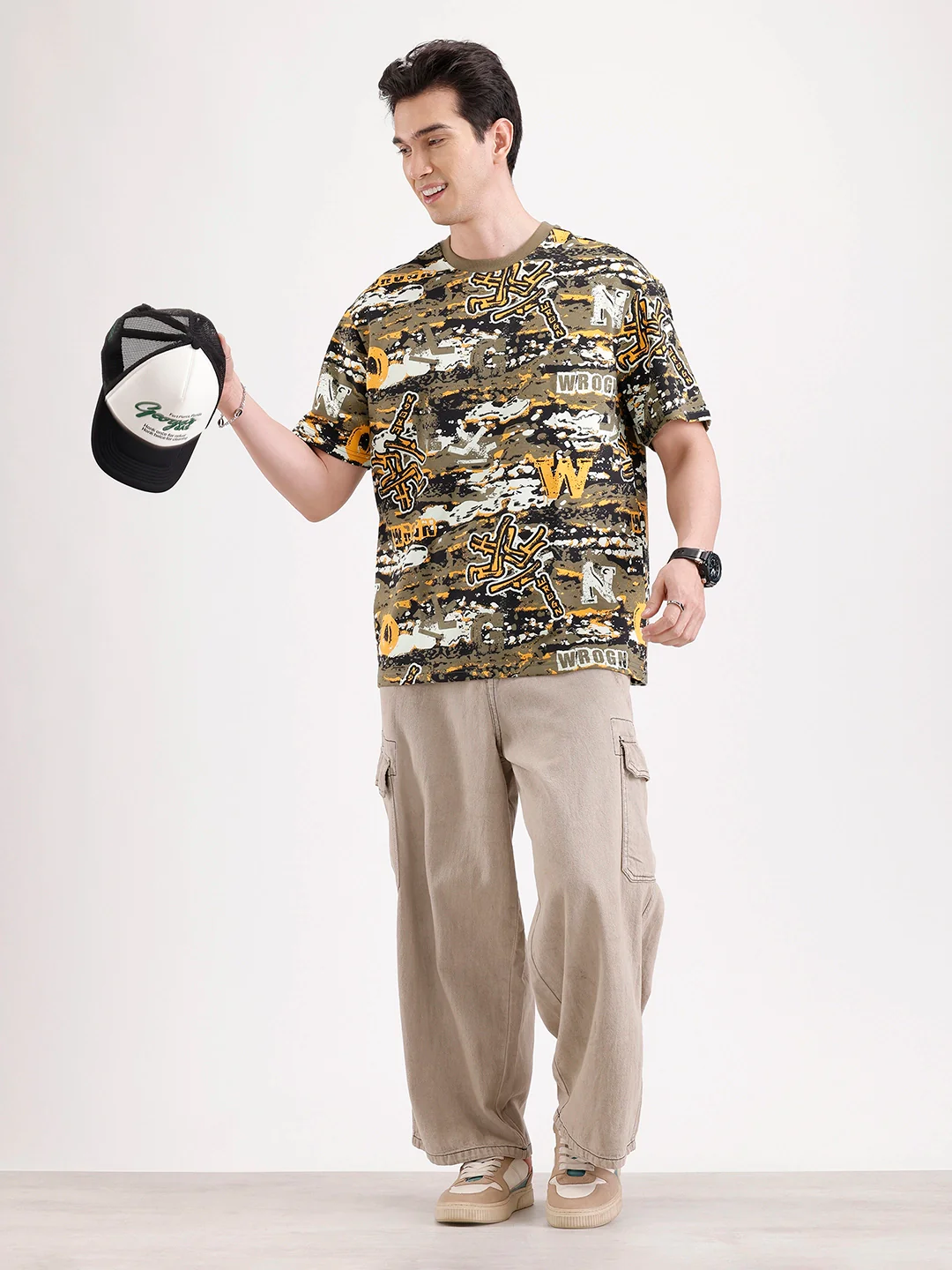 Classic Oversized AOP T-Shirt  | Multicolor - Image 2