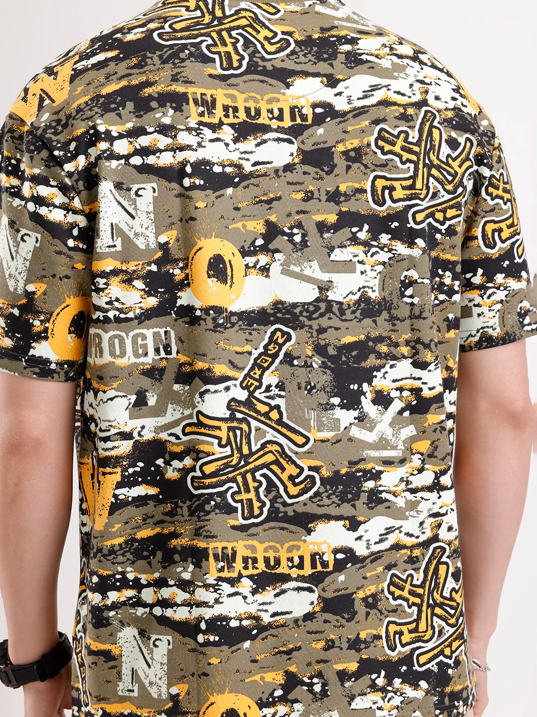 Classic Oversized AOP T-Shirt  | Multicolor - Image 5