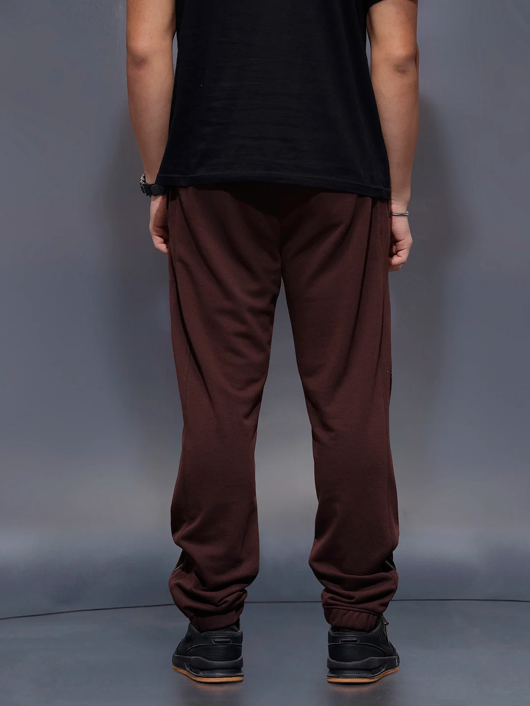 Classic Regular Fit Jogger   |  Brown - Image 3