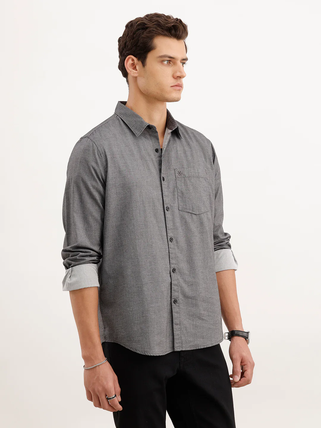 Classic Regular Fit Shirt | Black - Image 4