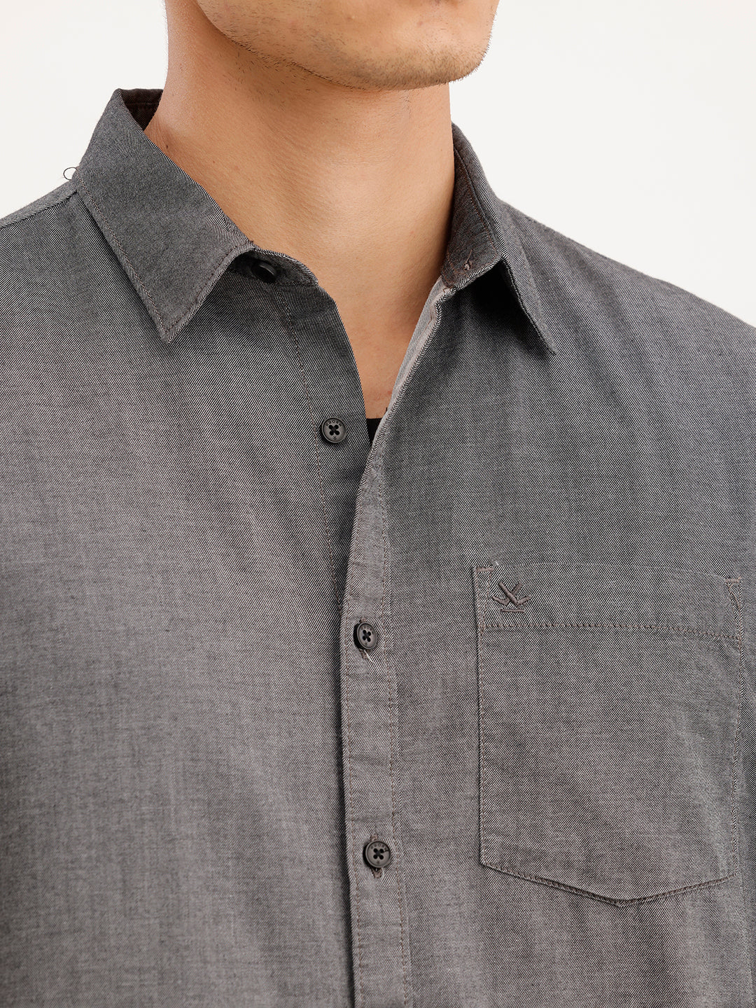 Classic Regular Fit Shirt | Black - Image 5