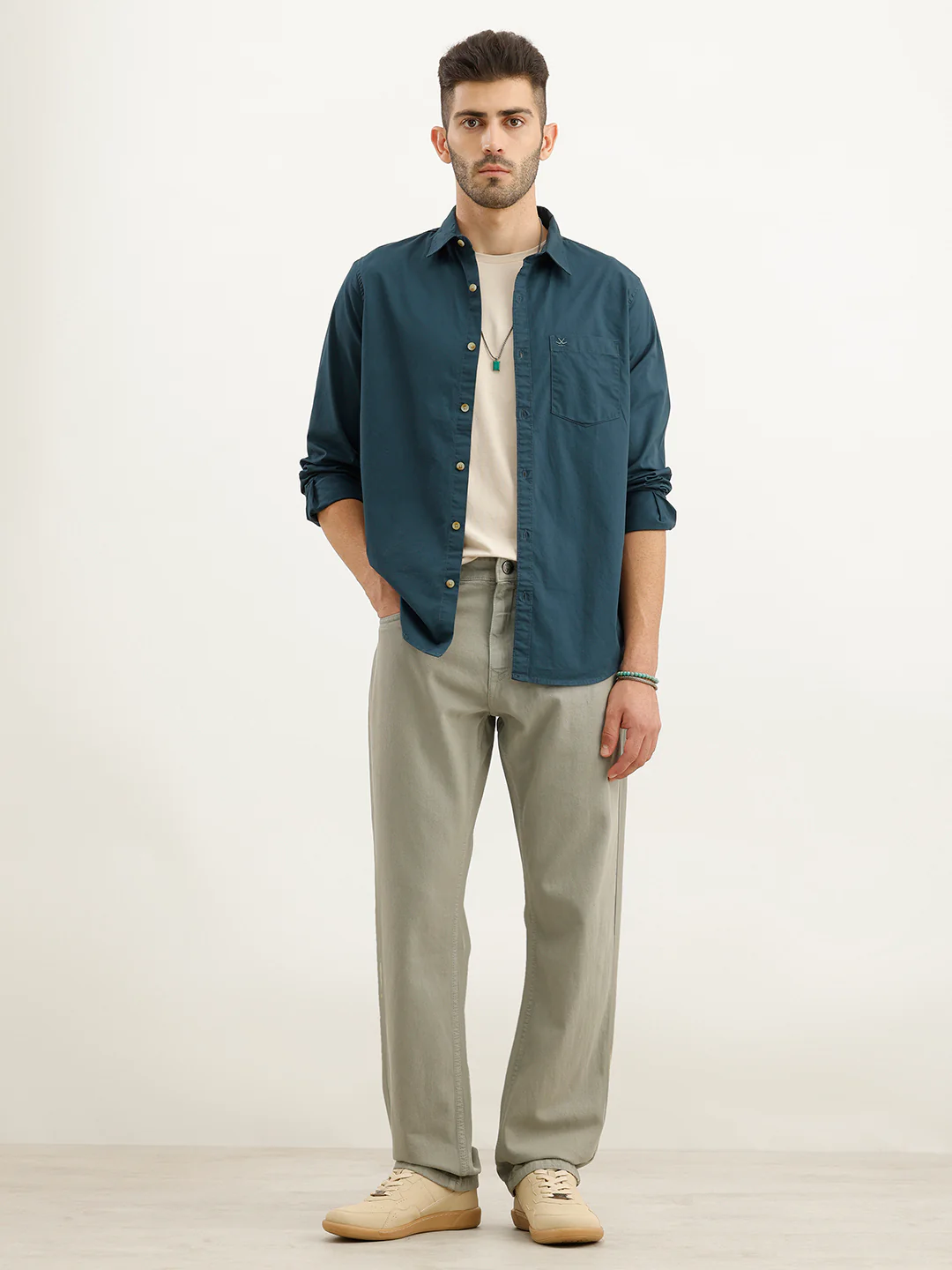 Classic Regular Fit Shirt | Blue - Image 2