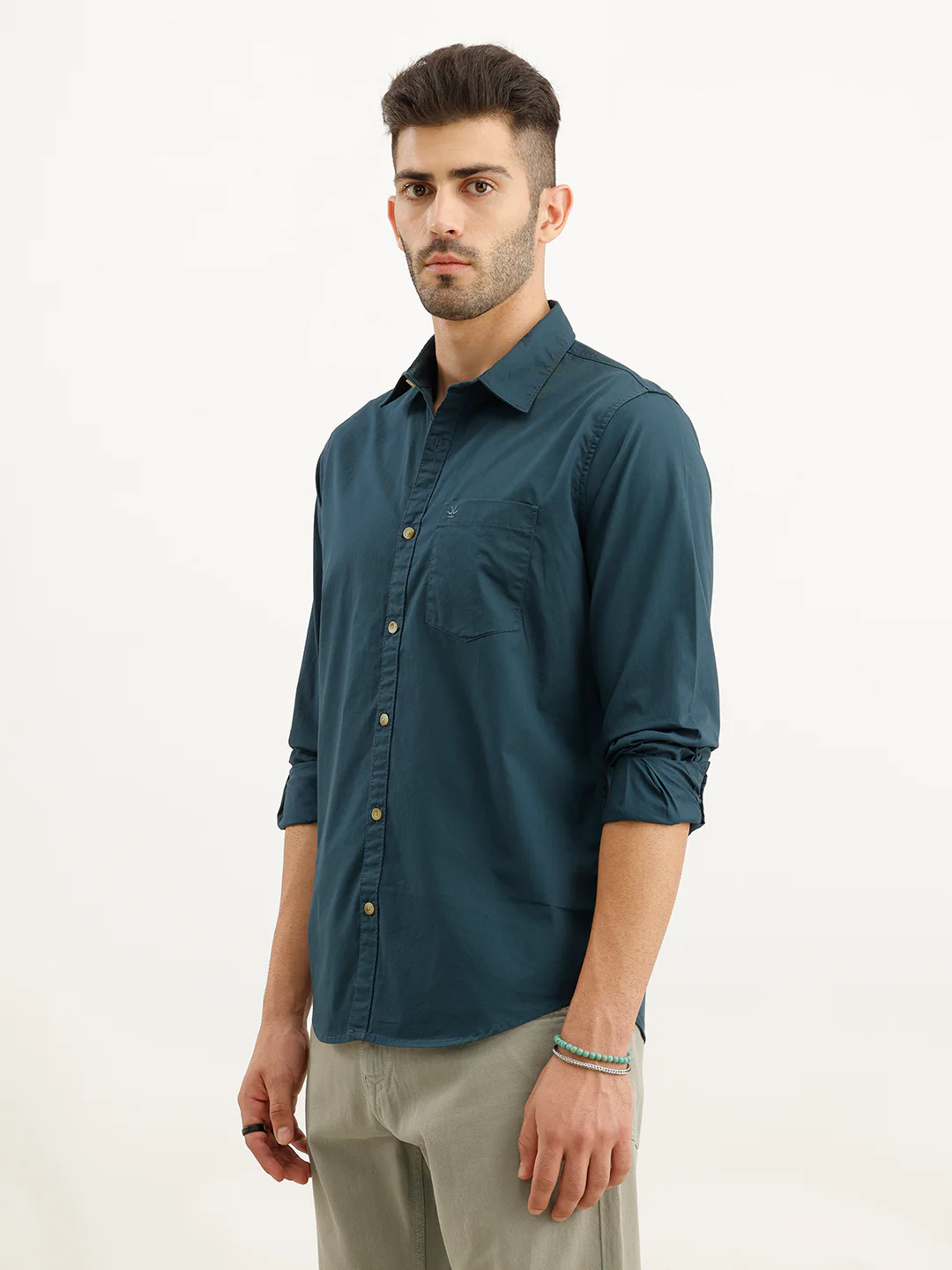 Classic Regular Fit Shirt | Blue - Image 4