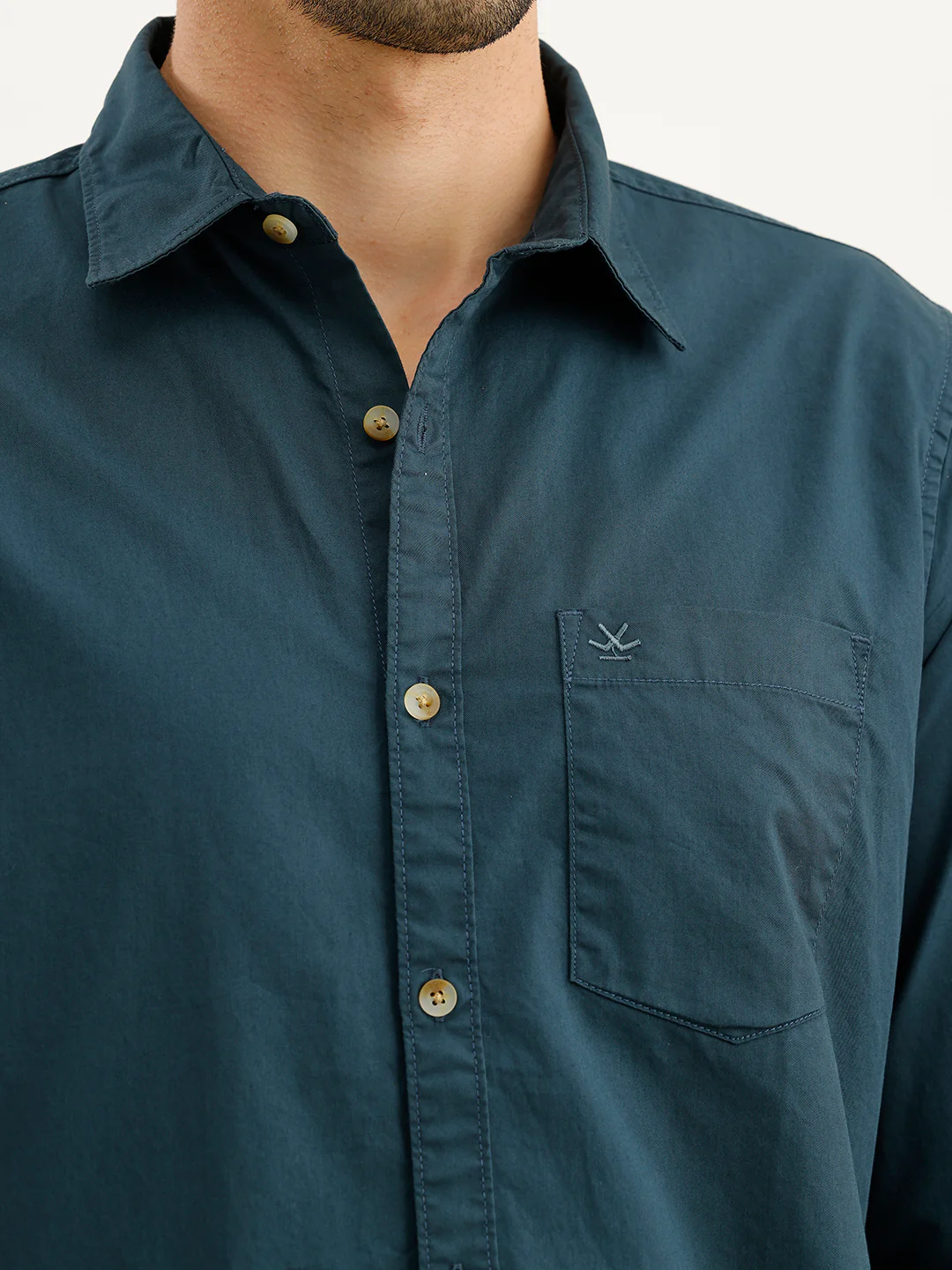 Classic Regular Fit Shirt | Blue - Image 5