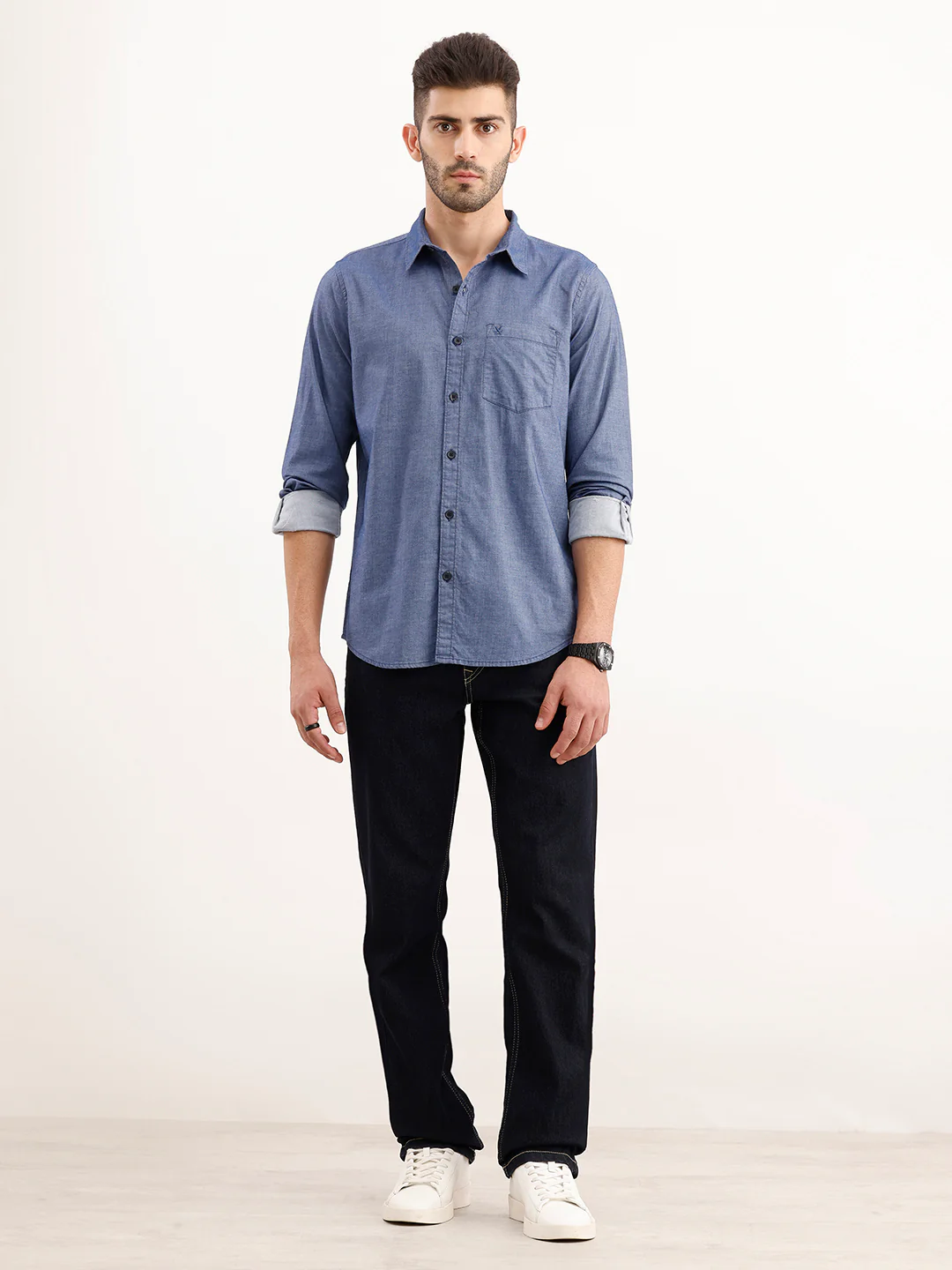 Classic Regular Fit Shirt | Blue - Image 2