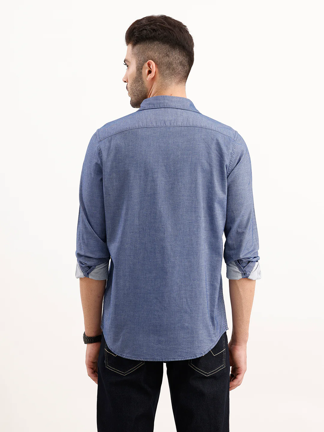 Classic Regular Fit Shirt | Blue - Image 3