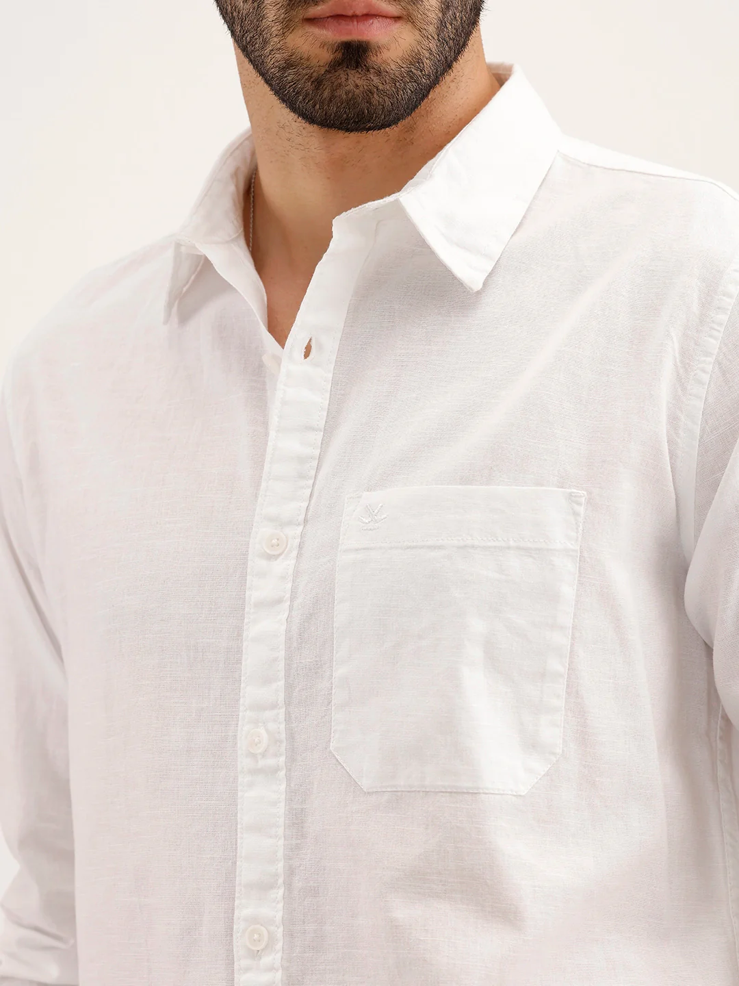 Classic Regular Fit Shirt | White - Image 5