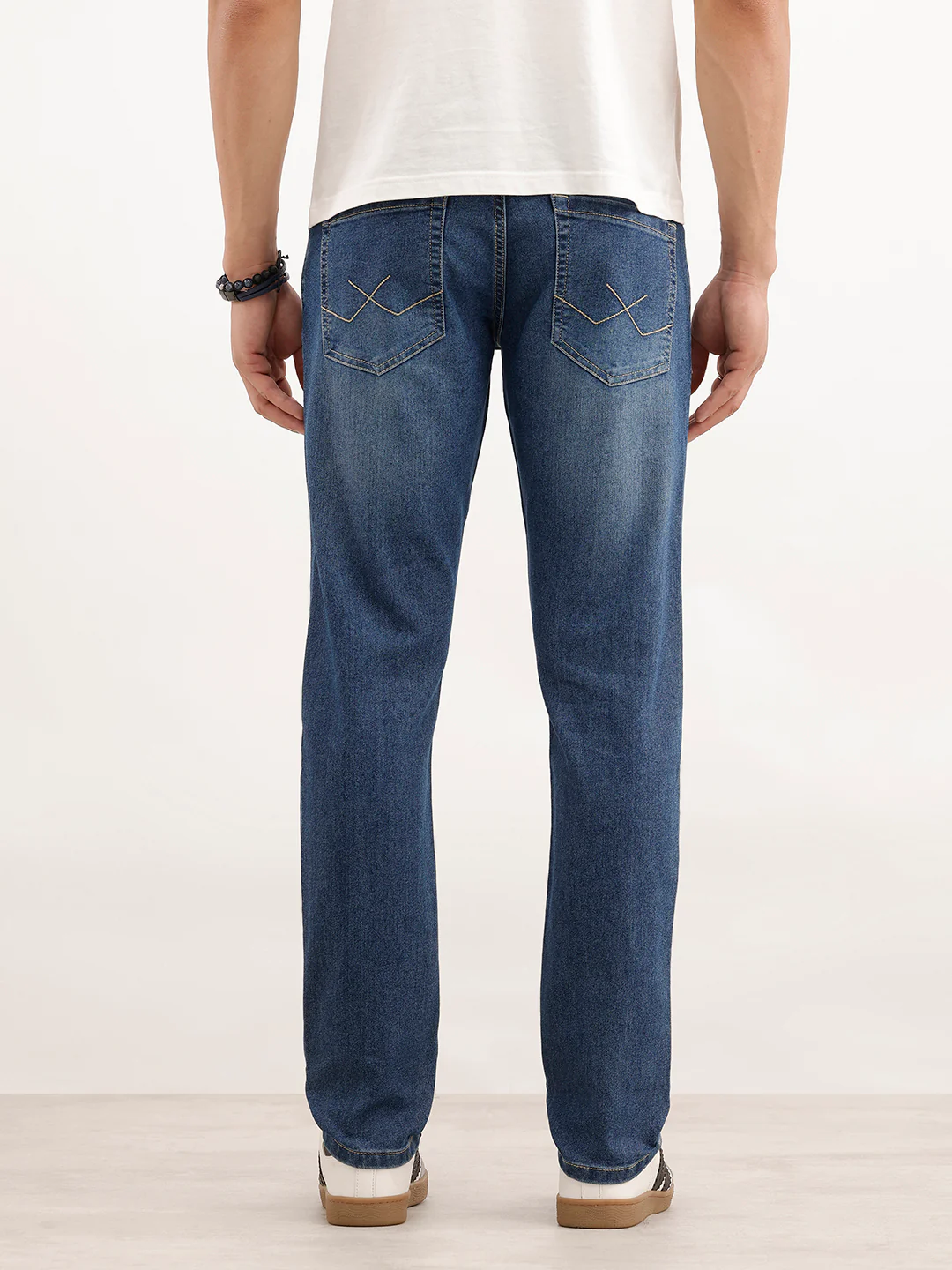 Classic Relaxed Fit Denim Jeans  | Blue - Image 3