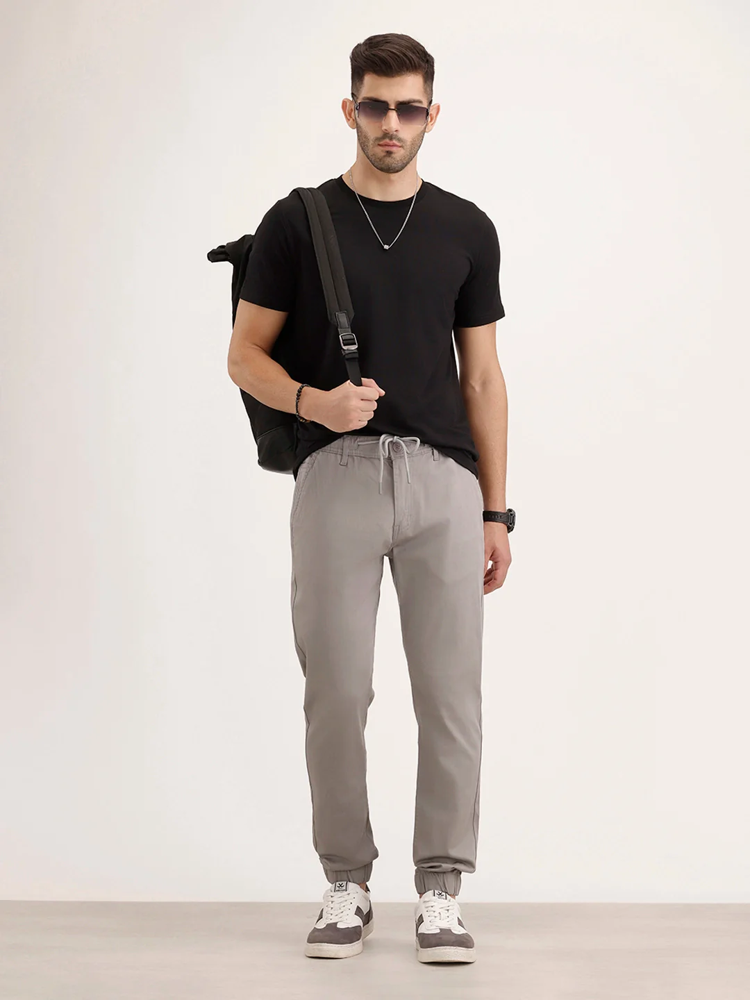 Classic Slim Fit Jogger | Grey - Image 2