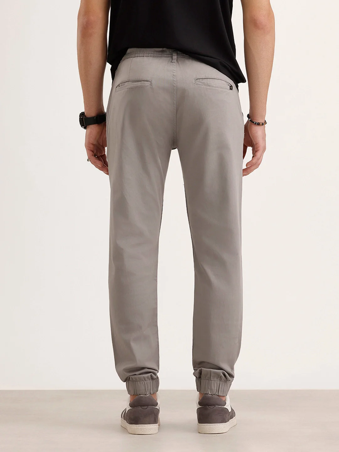 Classic Slim Fit Jogger | Grey - Image 3