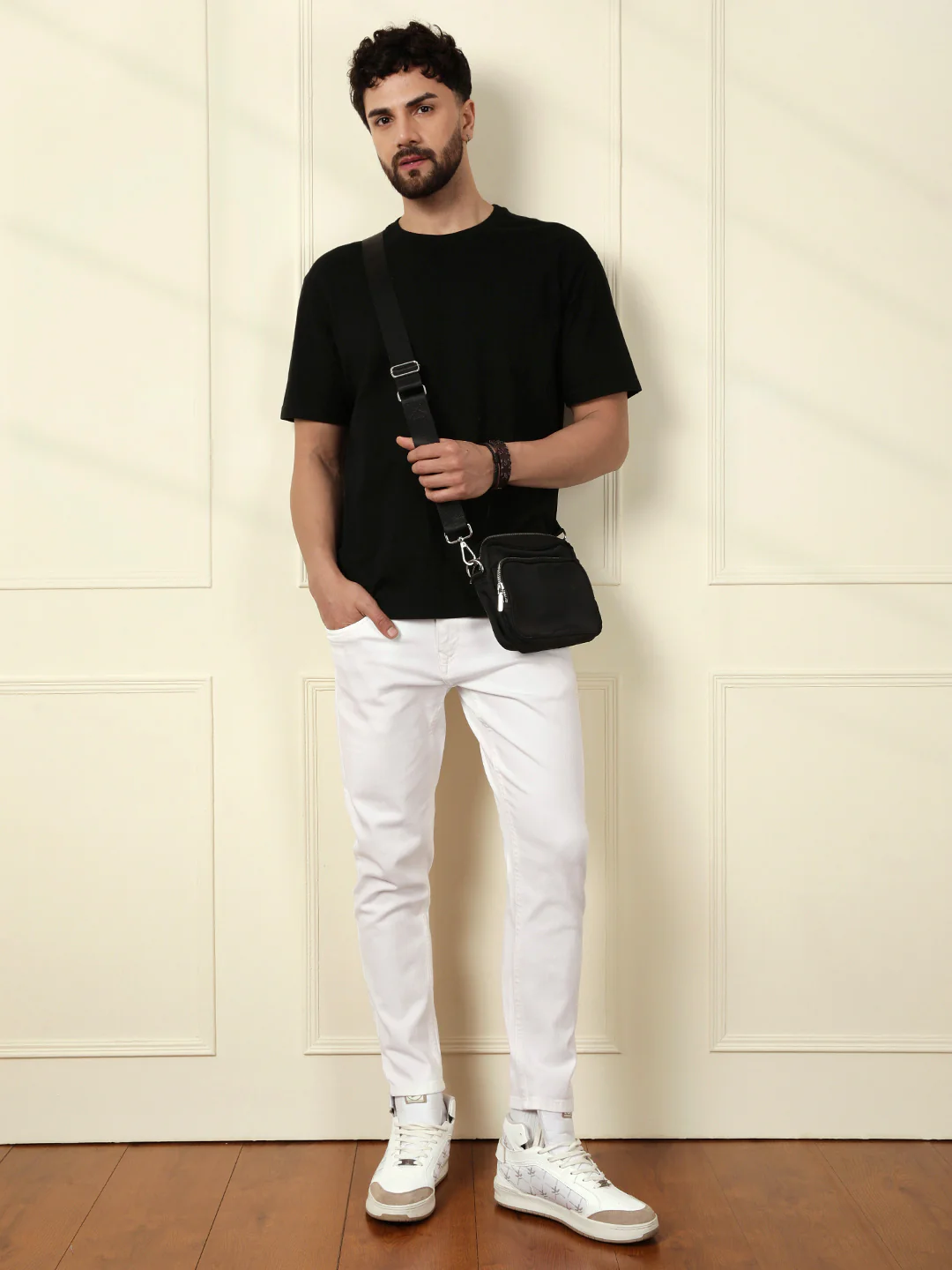 Classic Skinny Crop Jeans | White - Image 2