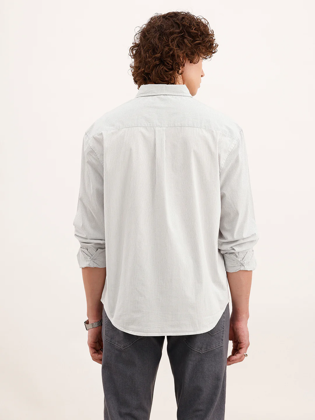 Comfort Fit Cut & Sew Shirt  | Black - Image 3