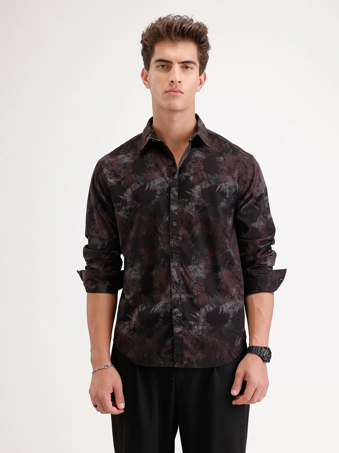 Comfort Fit Full Sleeve AOP Shirt | Multicolor - Image 6