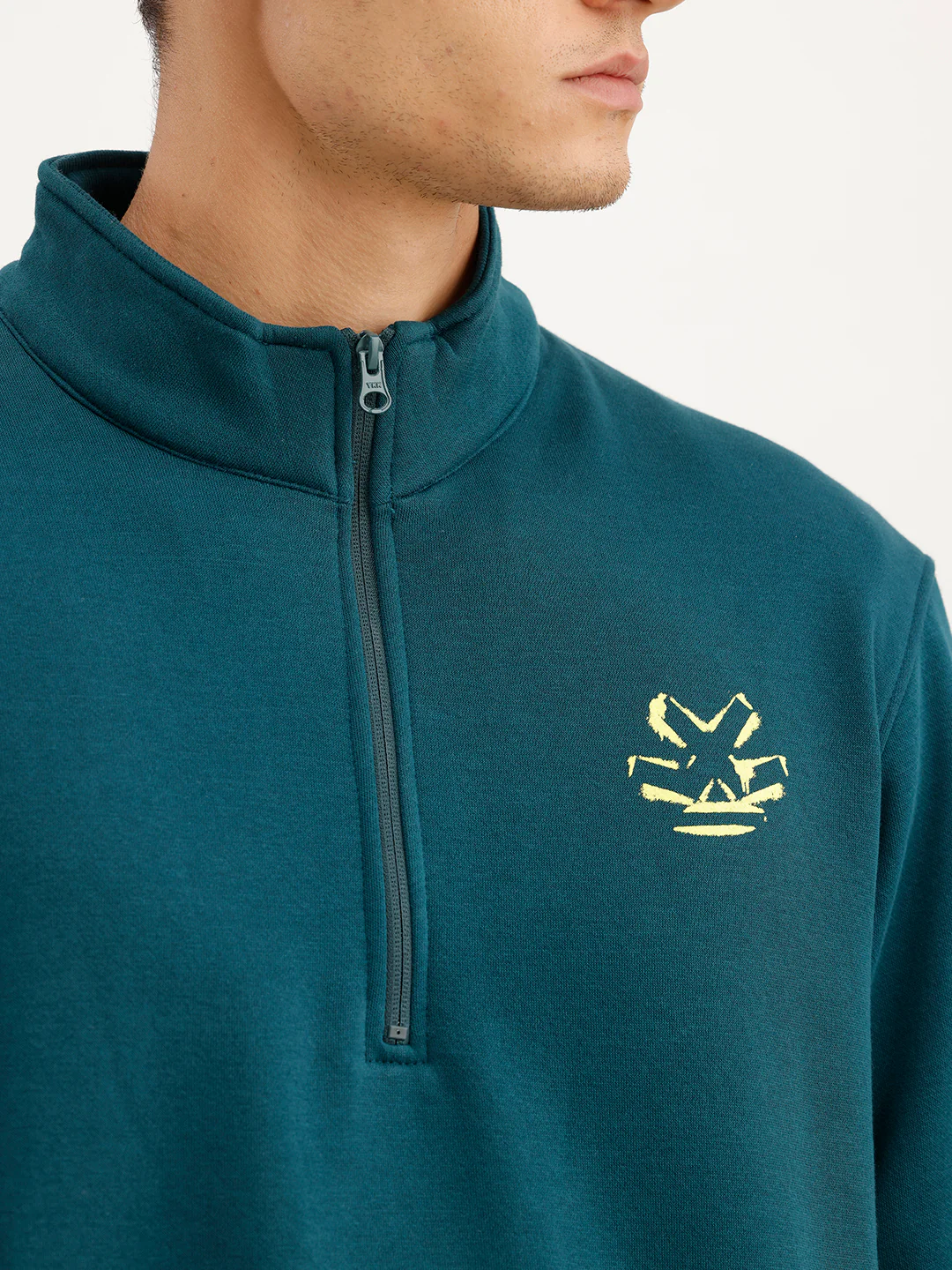 Comfort Fit Sweatshirt  | Dark Green - Image 5