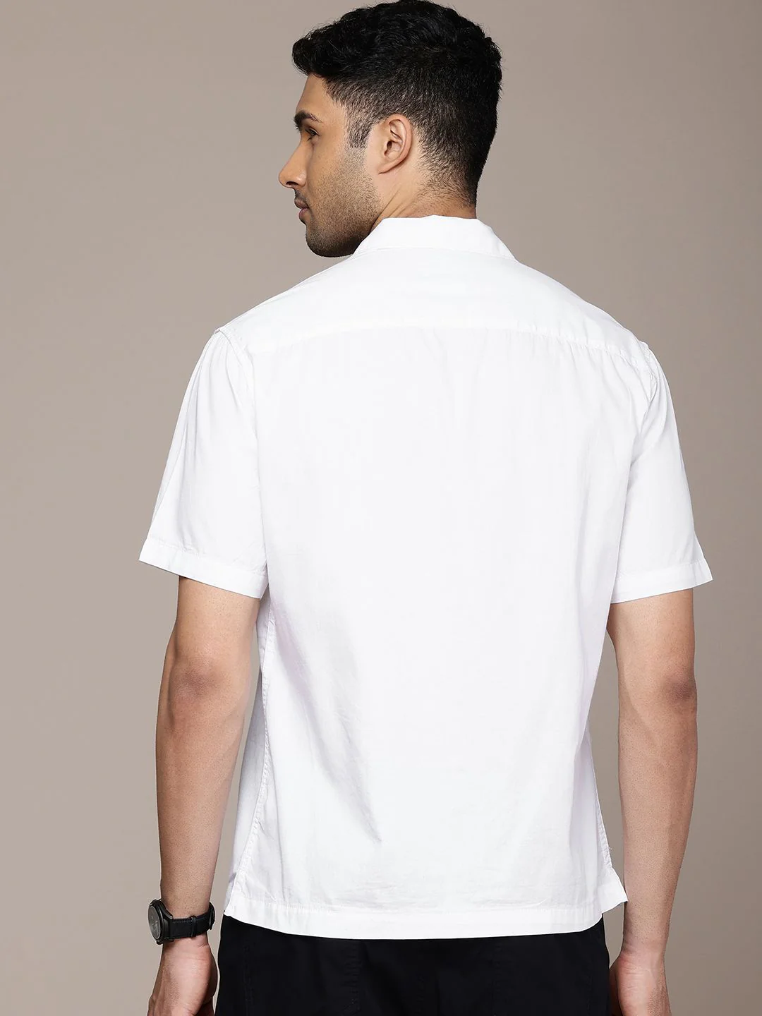 Contemporary Poplin Button-Up - Image 3