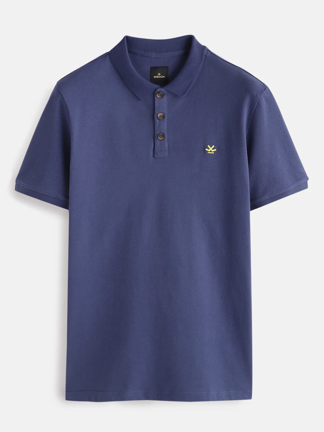 Cotton Blend Polo T-Shirt | Purple - Image 3