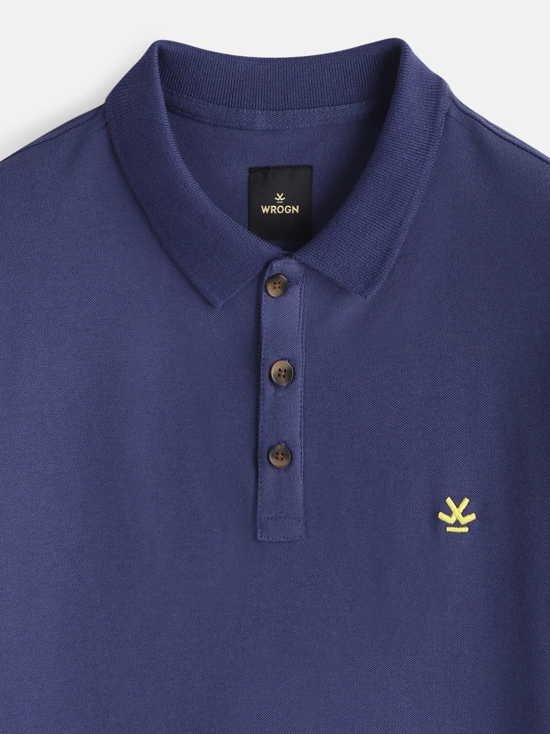 Cotton Blend Polo T-Shirt | Purple - Image 5