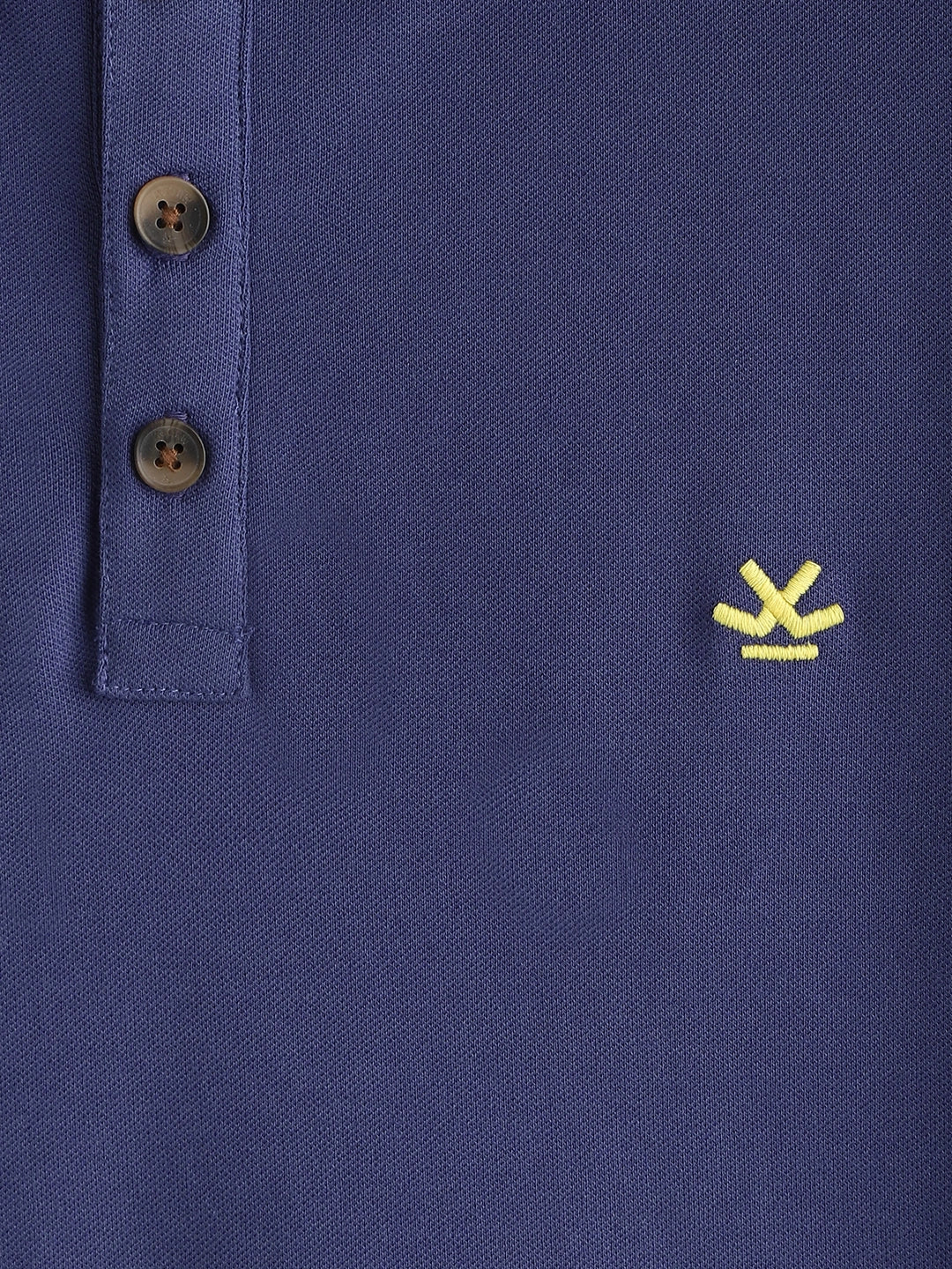 Cotton Blend Polo T-Shirt | Purple - Image 6