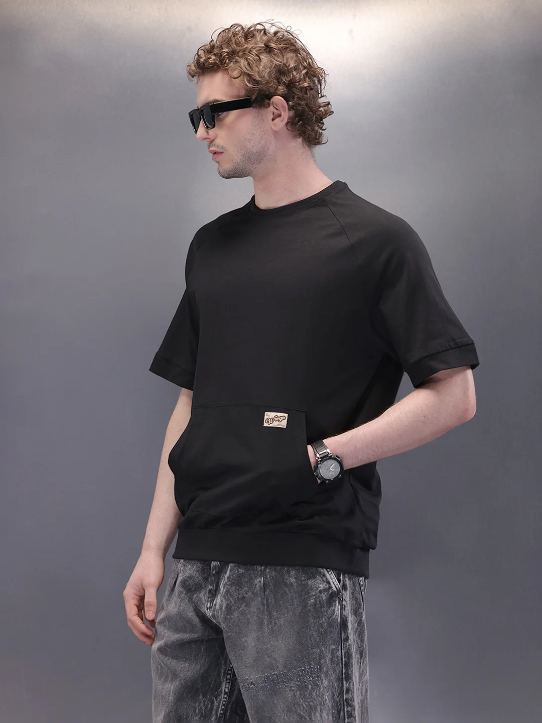 Cut & Sue Oversized T-Shirt | Black - Image 4