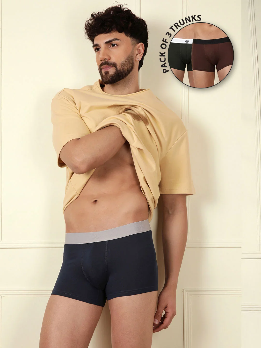 Daily Ease Solid 3-Pack Trunks - Image 3