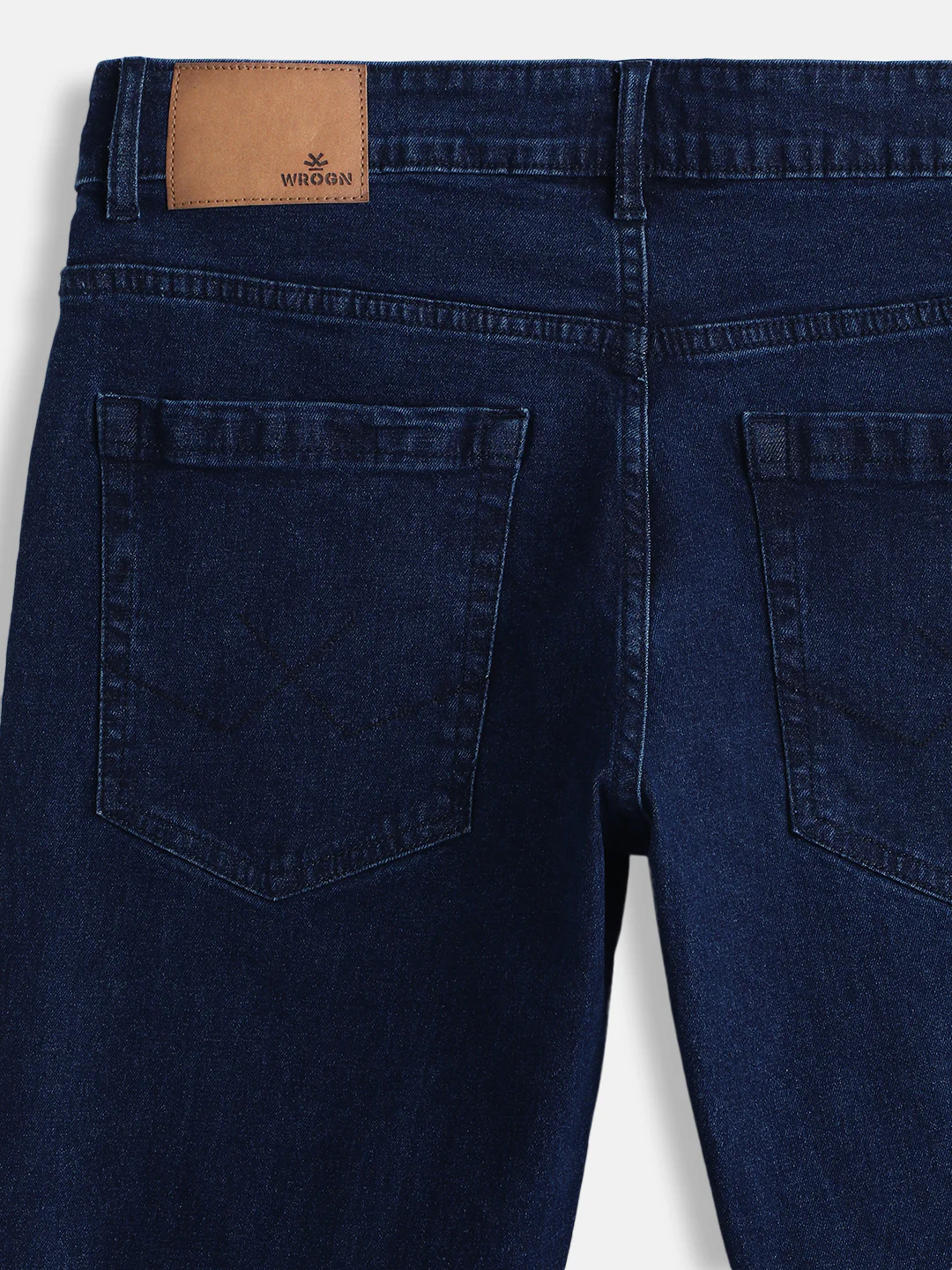 Vintage Skinny Crop Jeans | Dark Blue - Image 4