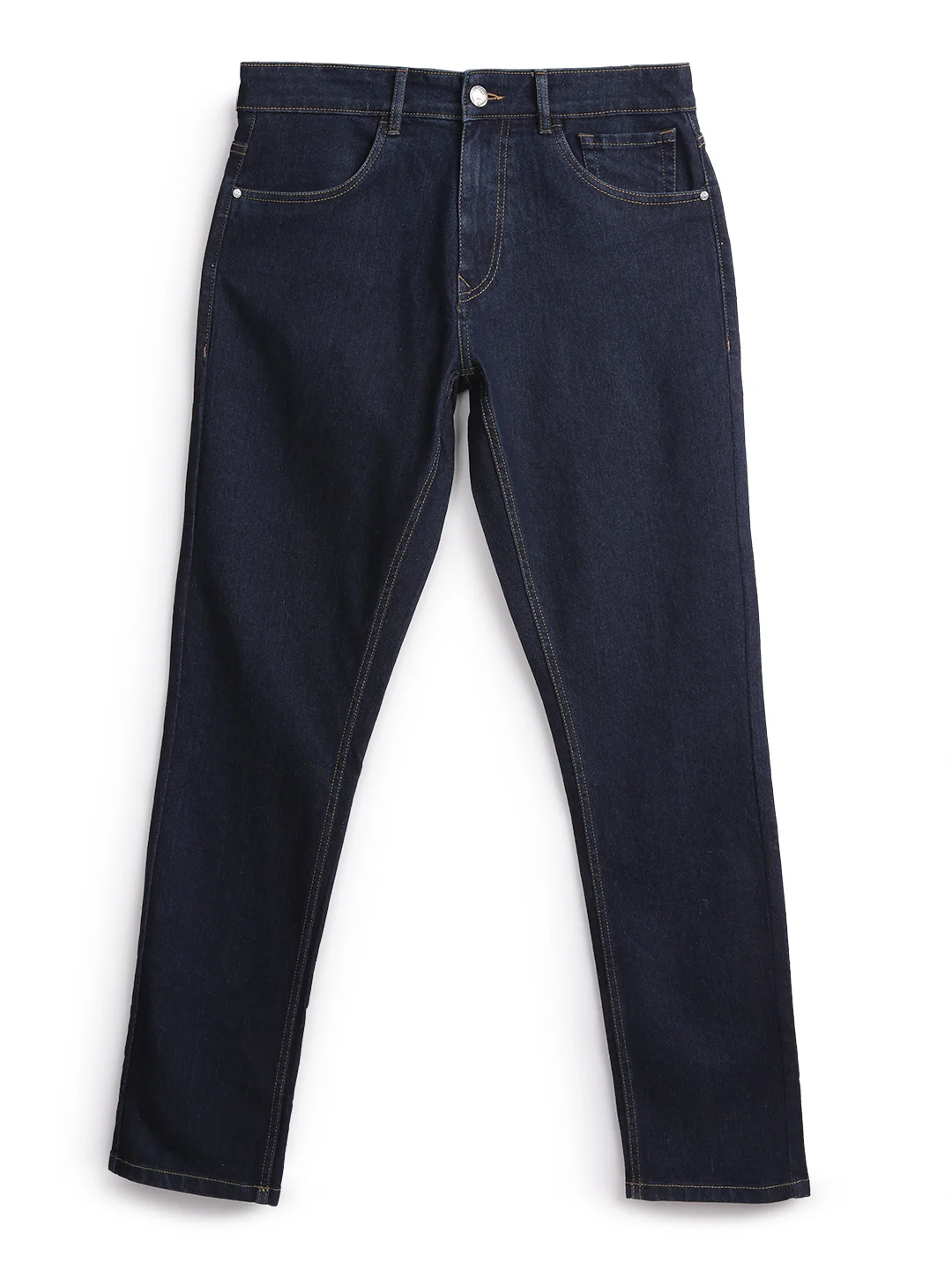 Dark Blue Stride Basic Jeans - Image 6